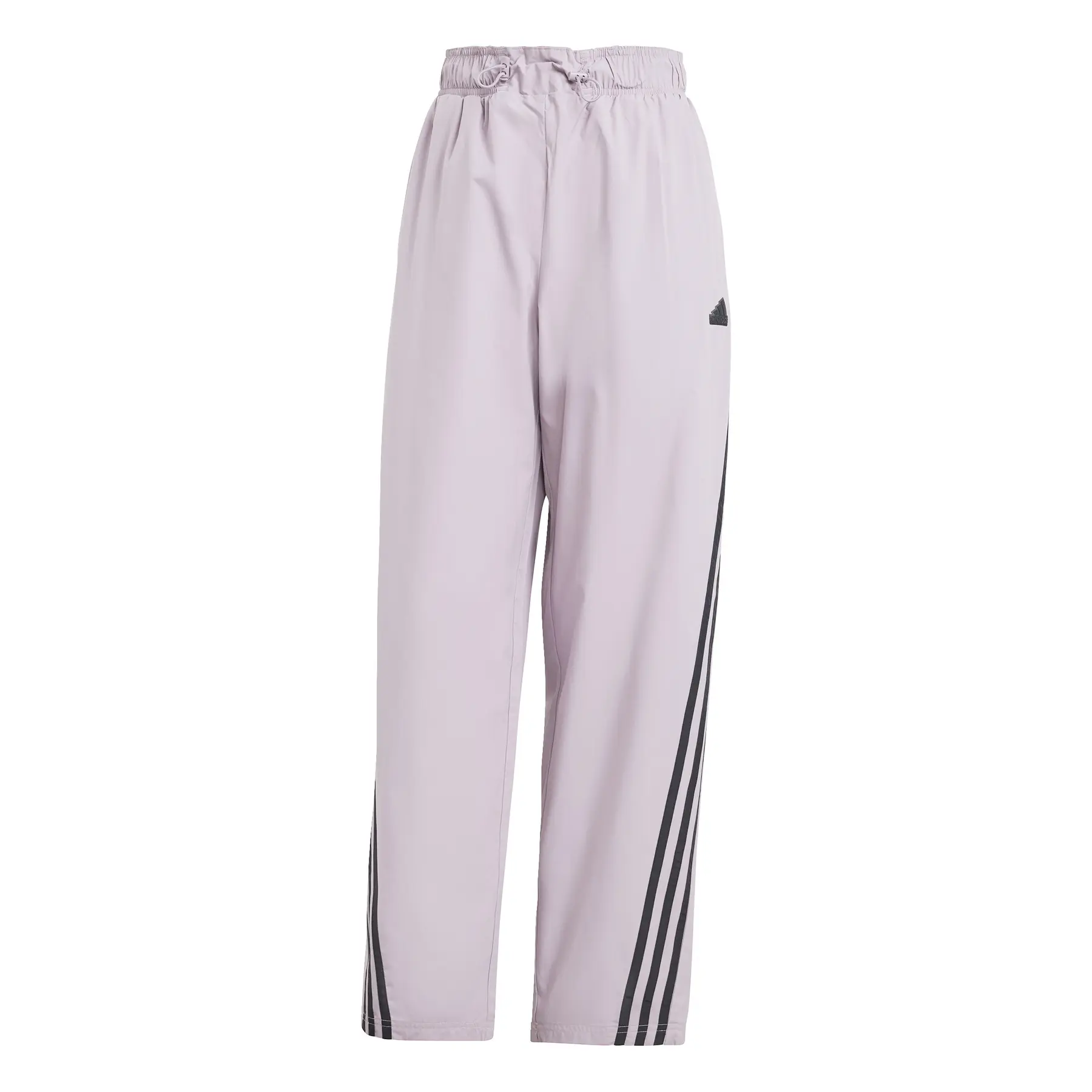Adidas Donna Viola Pantaloni Impermeabili Intrecciati Da Future Icons 3 Stripes