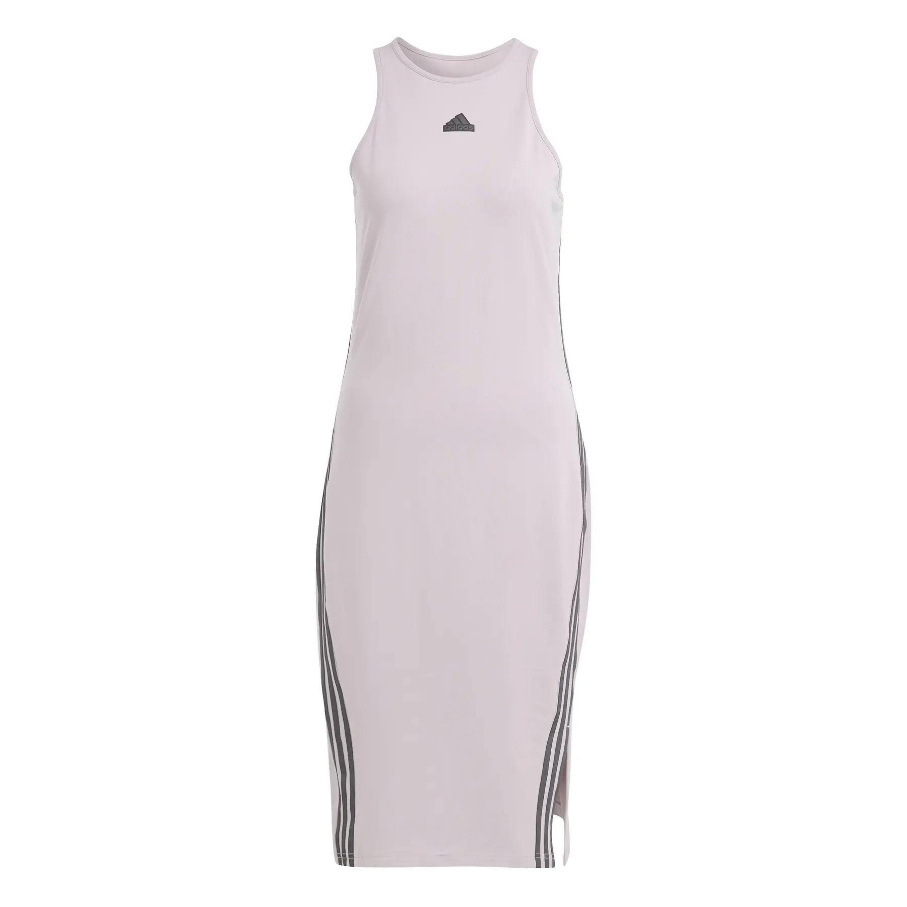 Adidas Donna Viola Vestito Aderente Da Future Icons 3 Stripes
