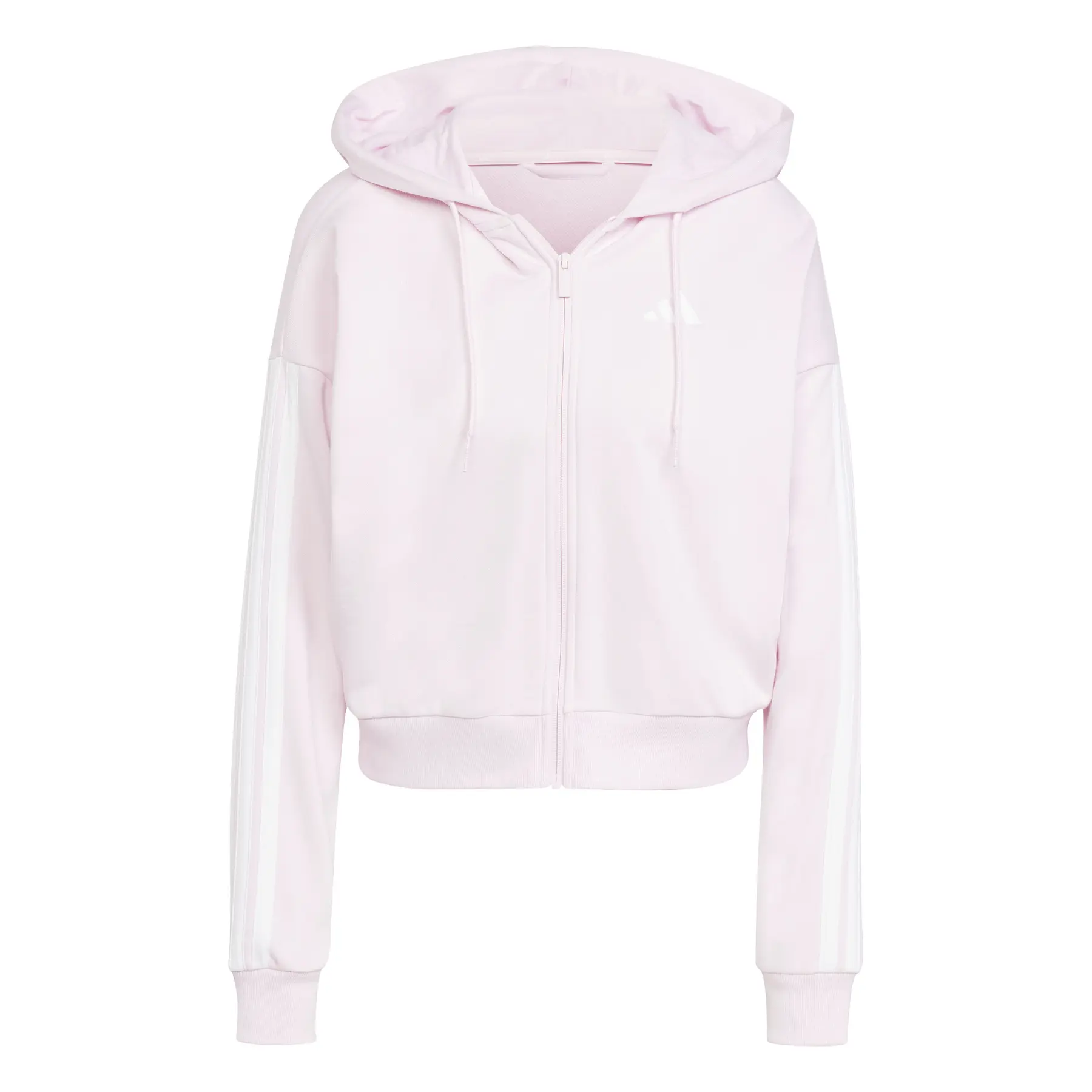 Felpa con cappuccio da donna adidas Essentials 3-Stripes