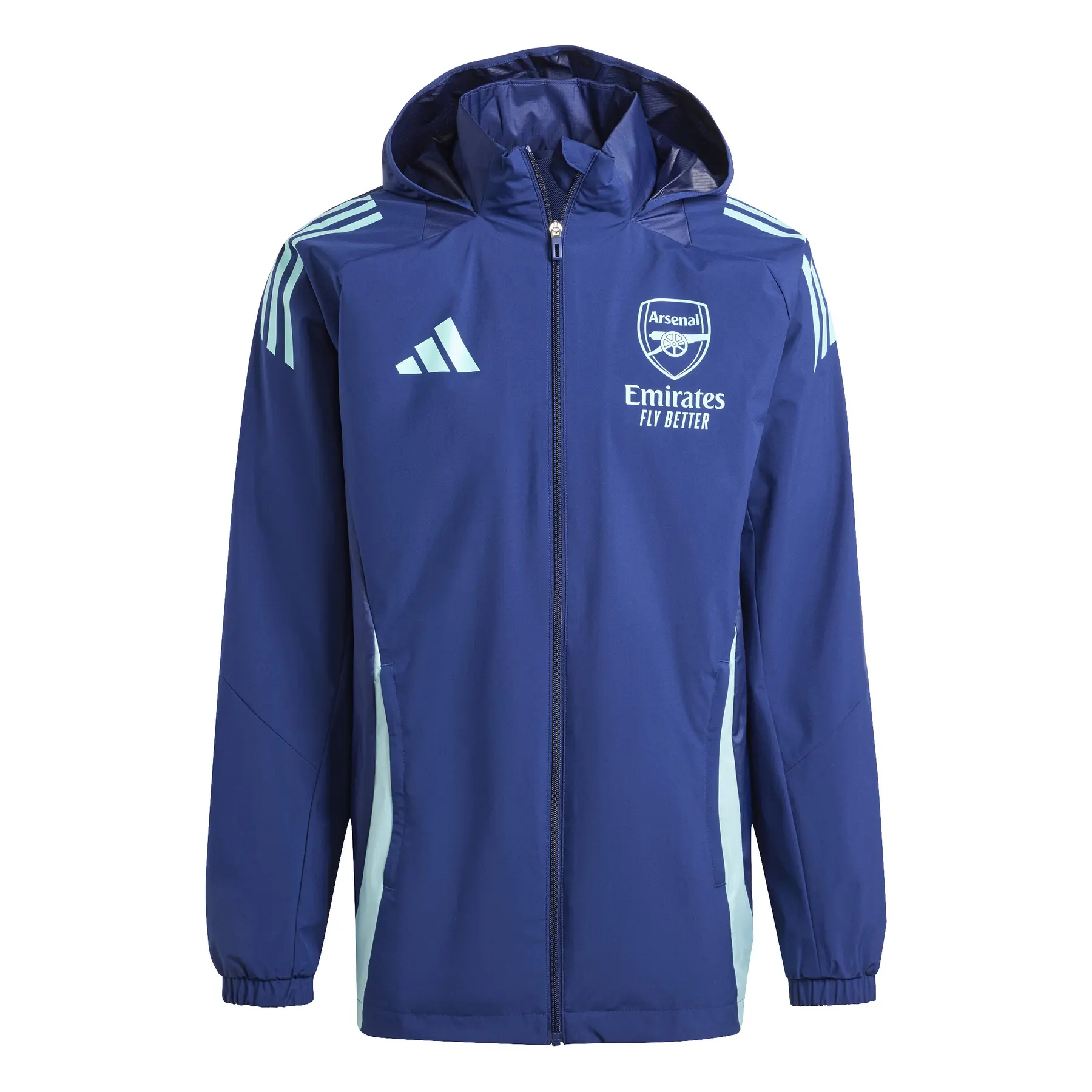 Jacke Arsenal Tiro 2024/25 - Farbe: Blau
