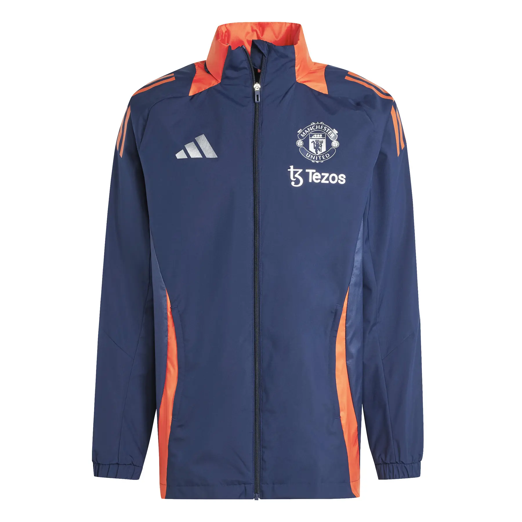 Outdoor-Trainingsjacke Manchester United 2024/25 - Farbe: Blau