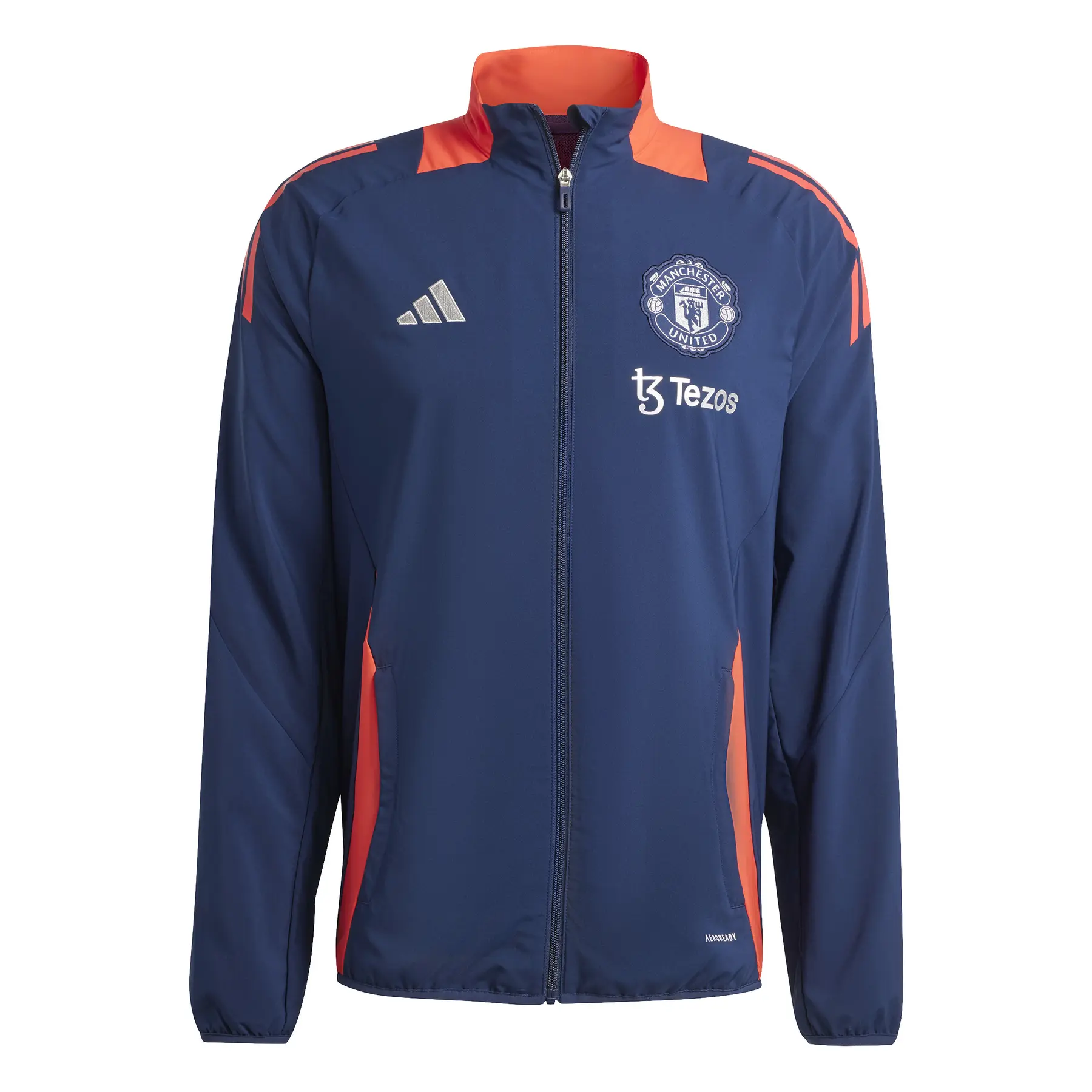 Präsentationsjacke Manchester United 2024/25 - Farbe: Blau