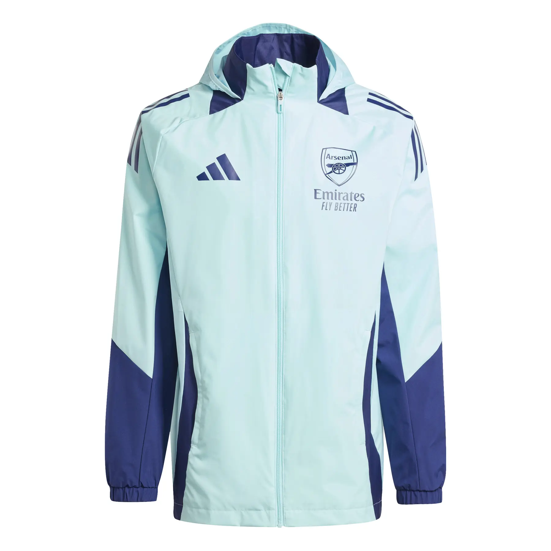 Trainingsjacke Arsenal Tiro 2024/25 - Farbe: Blau