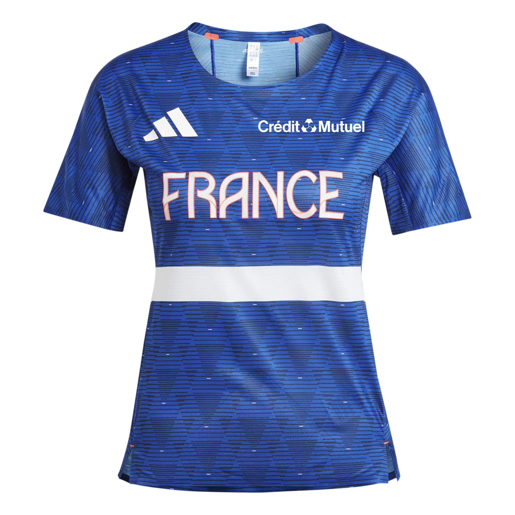 Trikot Damen adidas Team France Adizero - Farbe: Blau