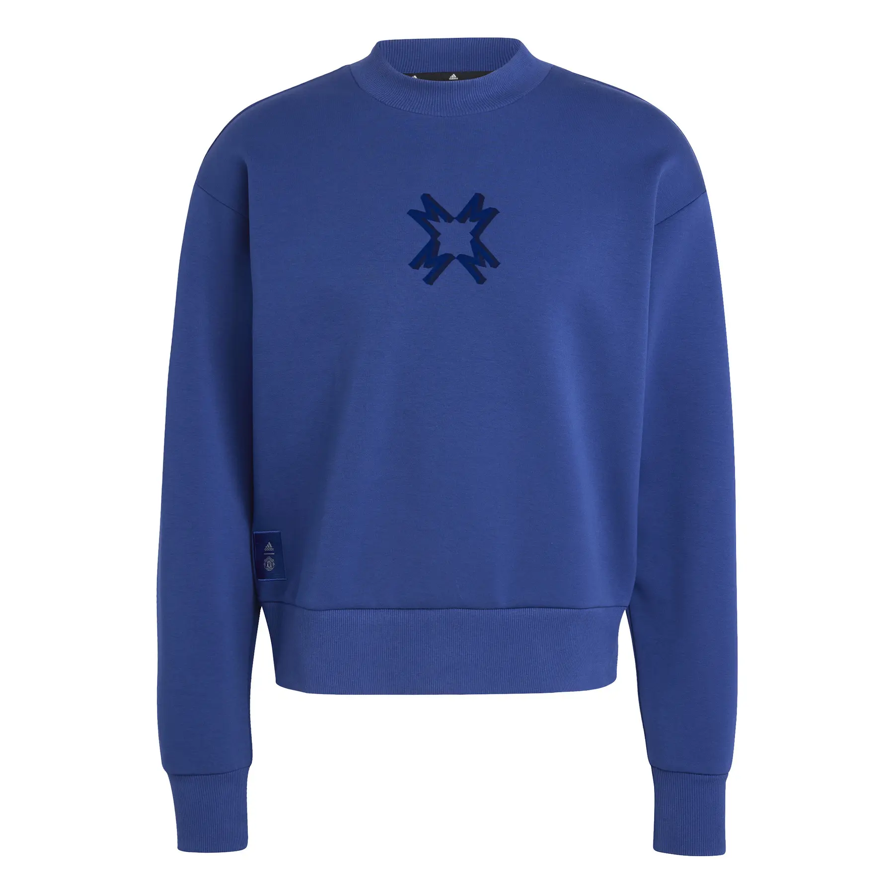 Pullover Manchester United Doubleknit 2024/25 - Farbe: Blau