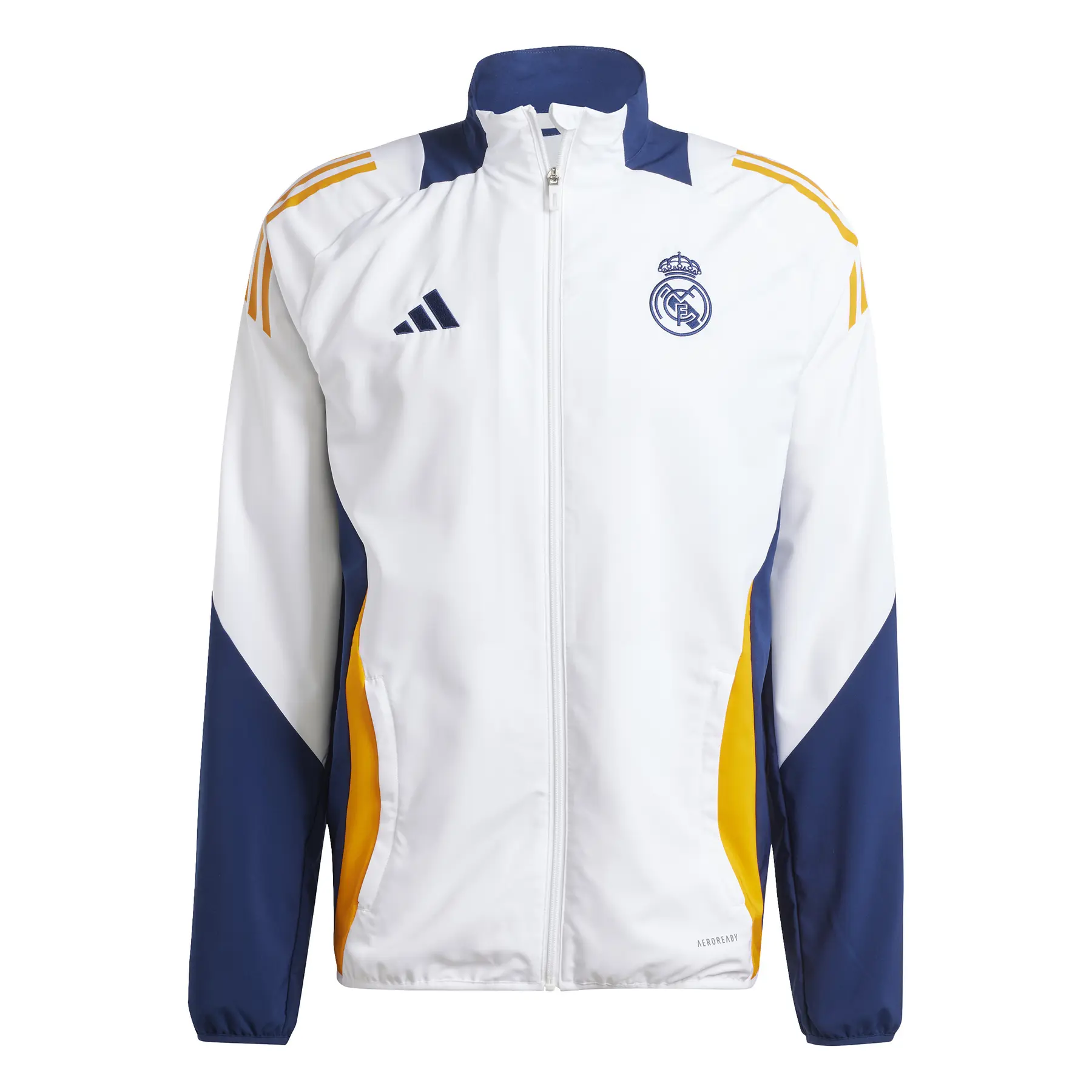 Trainingsjacke prematch Real Madrid 2024/25 - Farbe: Weiß