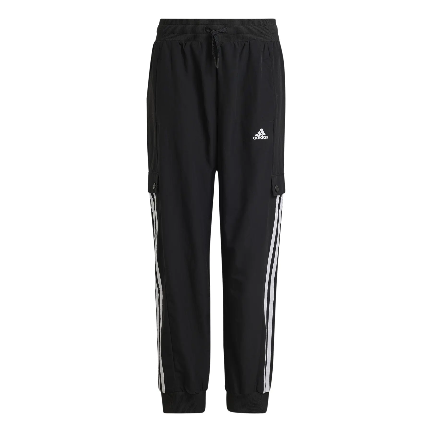 Mädchen Sweatpants adidas Street Jam - Farbe: Schwarz