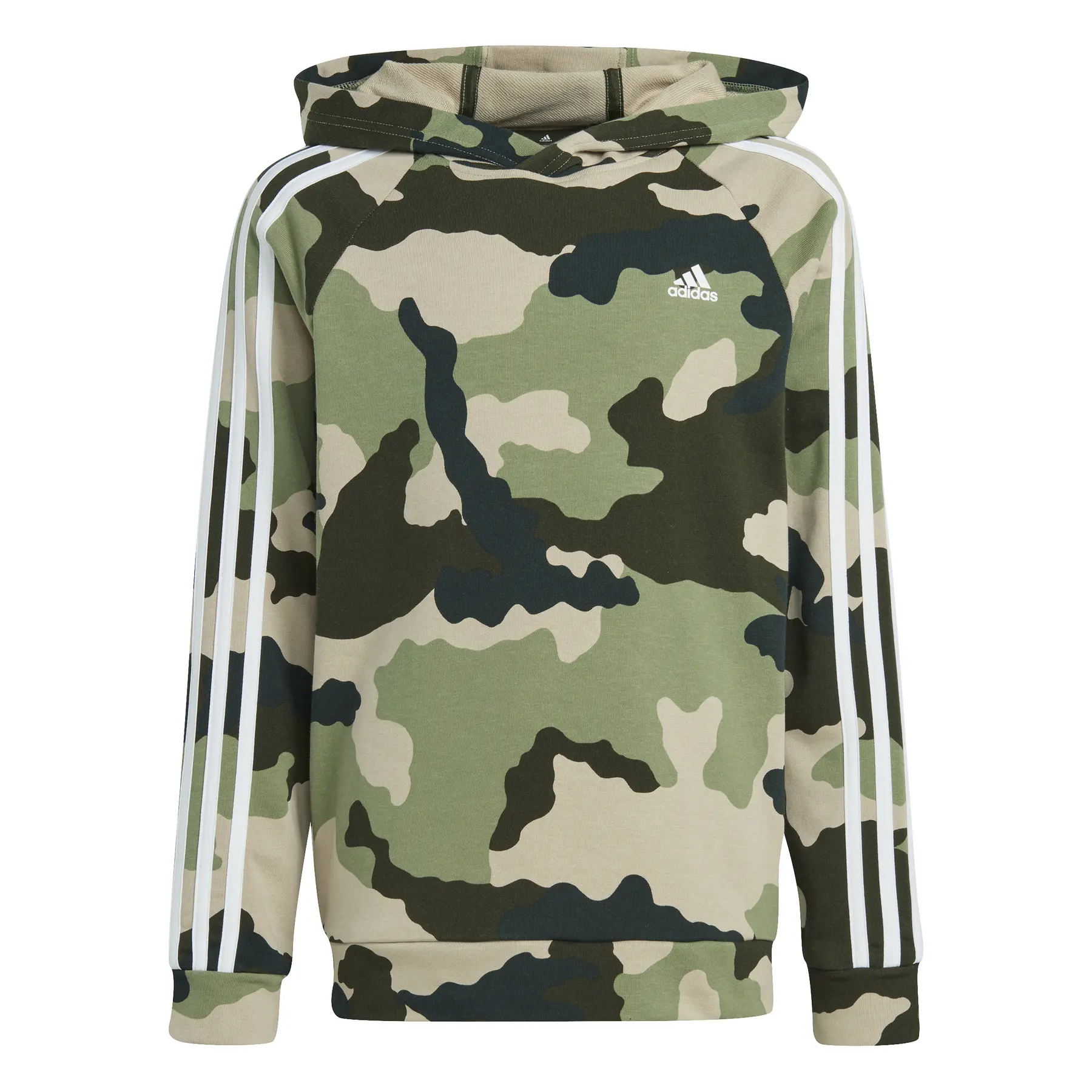 Sudadera con capucha estampada infantil adidas Essentials