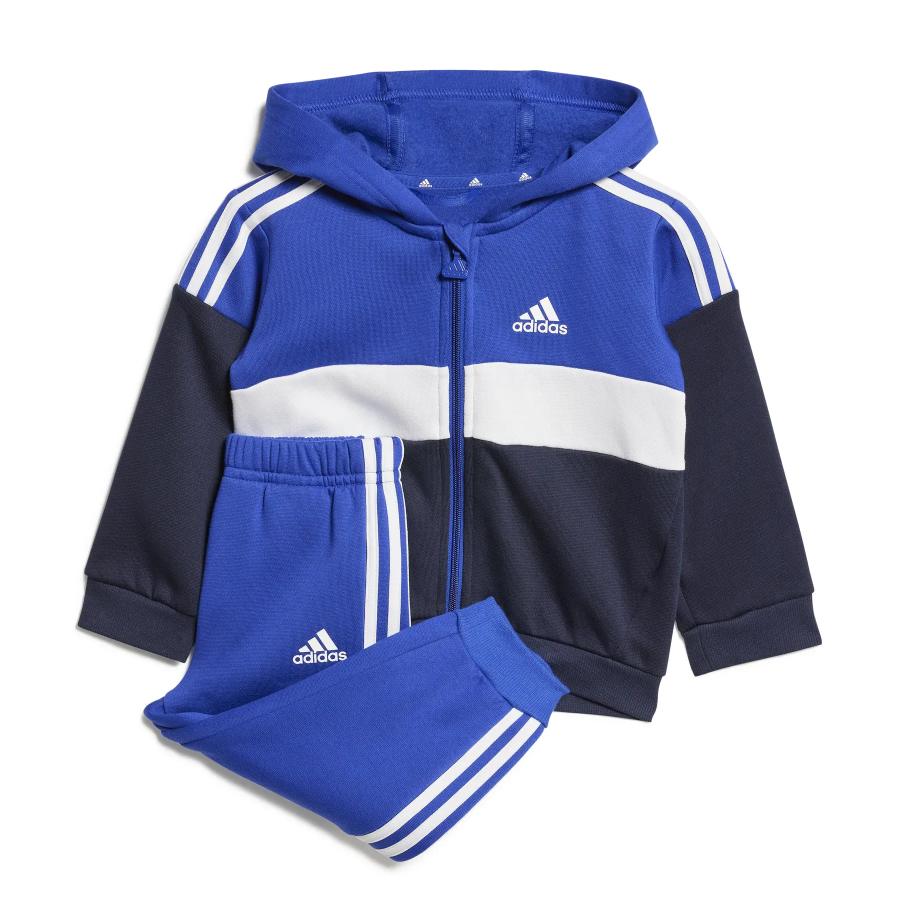 Baby trainingspak adidas Tiberio 3-Stripes Colorblock Fleece