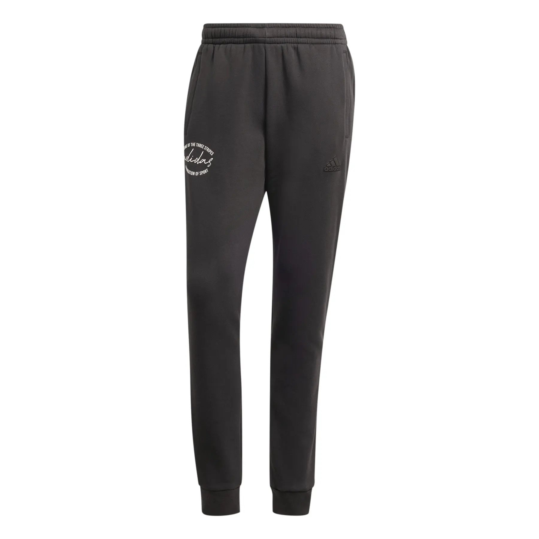 Jogginghose adidas Brand Love Fleece - Farbe: Schwarz