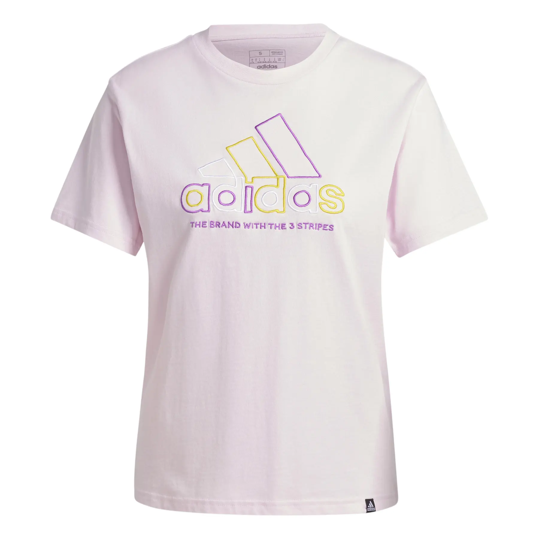 Adidas Donna Rosa T-Shirt Da Xpress Logo