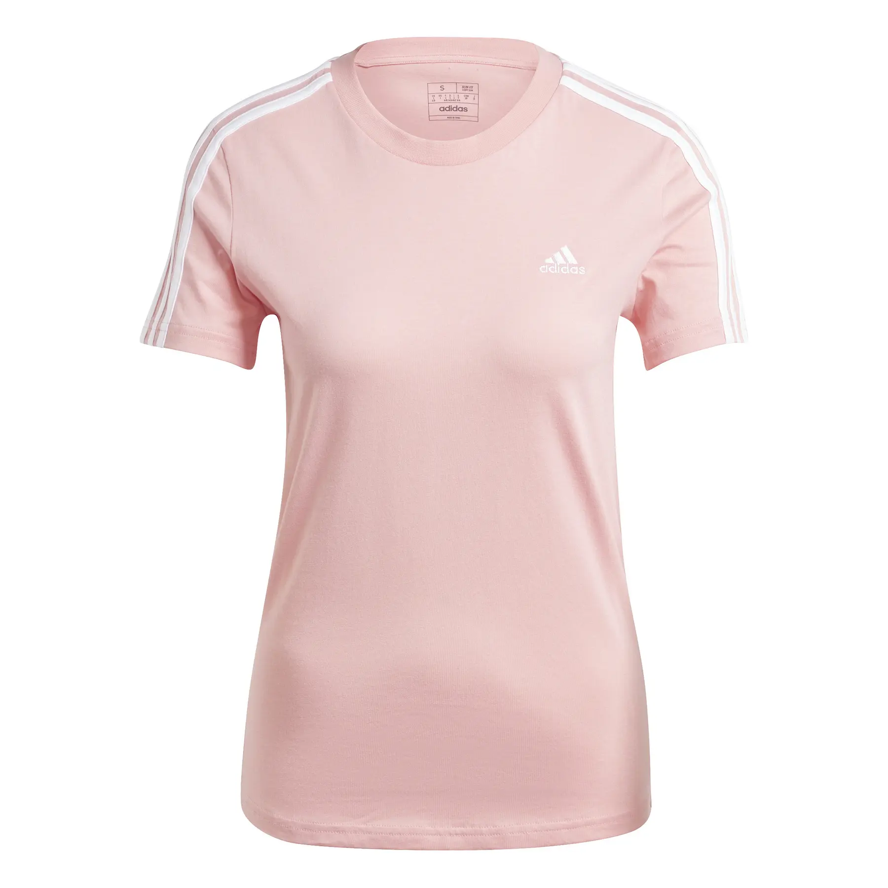 Camiseta slim-fit de mujer adidas Essentials 3-Stripes