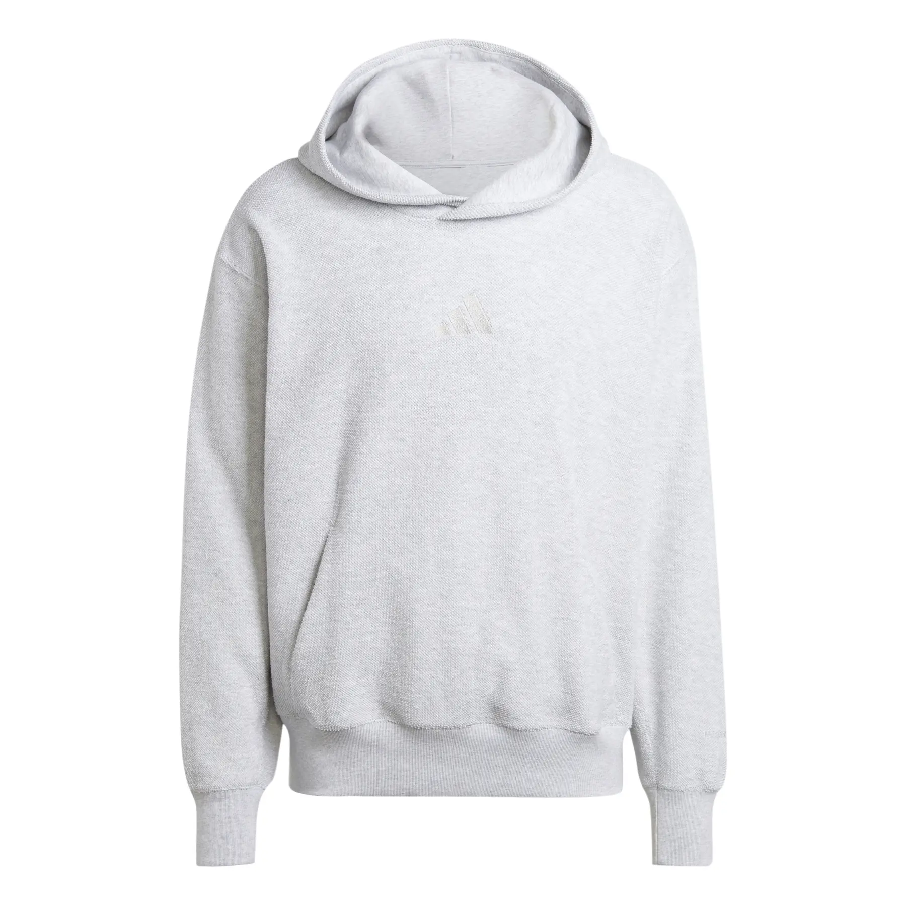 Hoodie adidas Elevated All Szn Terry Loop - Farbe: Grau