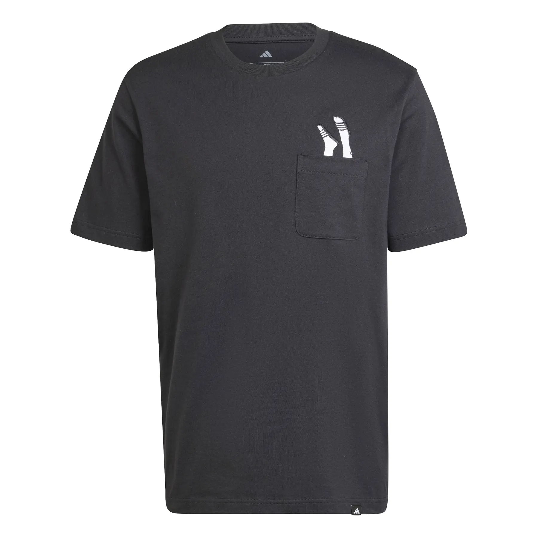 T-shirt met zak adidas Lounge Slide Graphic