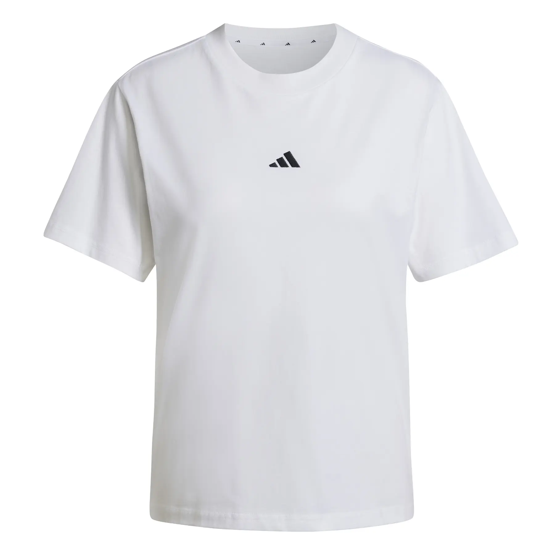 T-Shirt adidas Essentials Small Logo - Farbe: Weiß