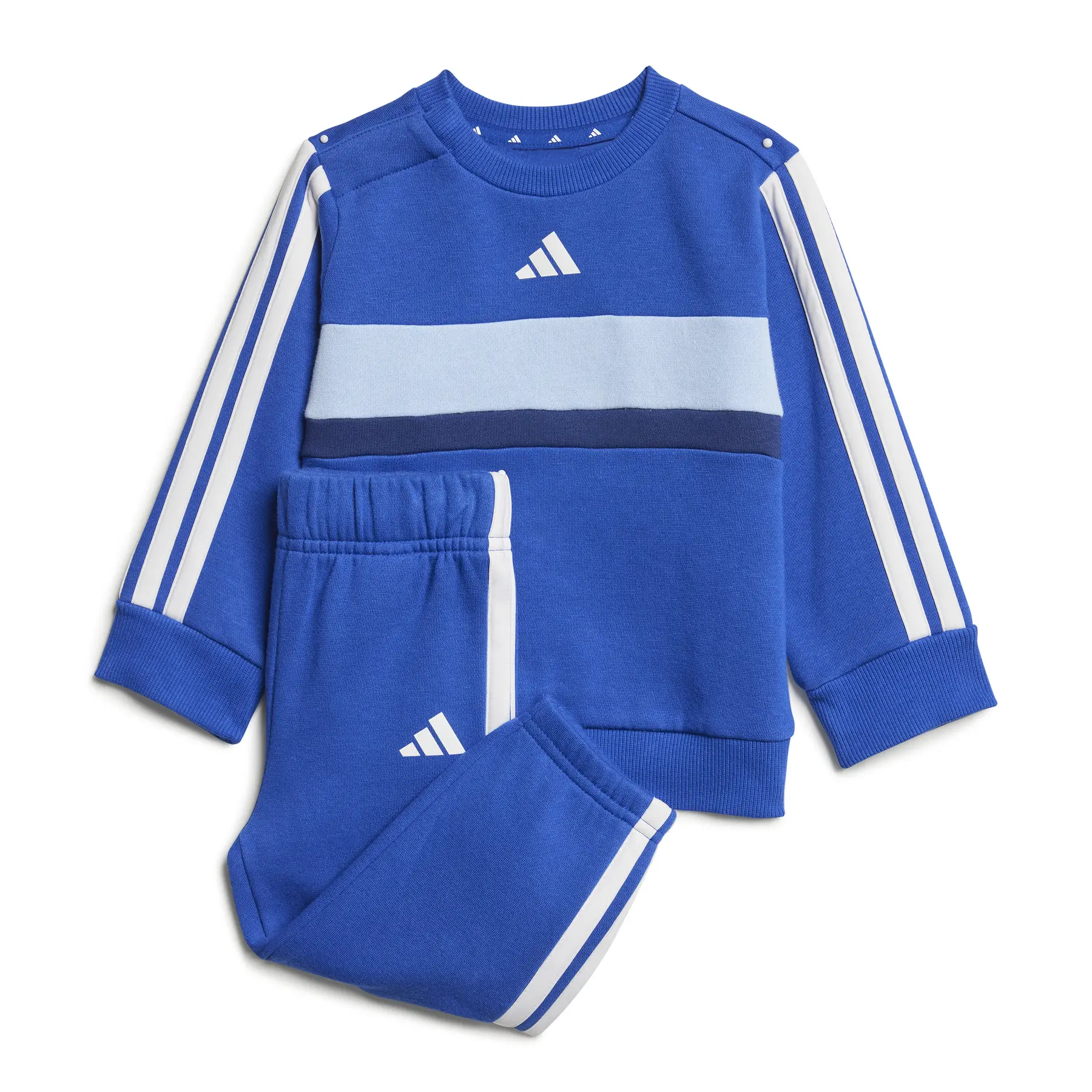 Chándal de felpa para bebé adidas 3-Stripe Tiro Seasonal Essentials