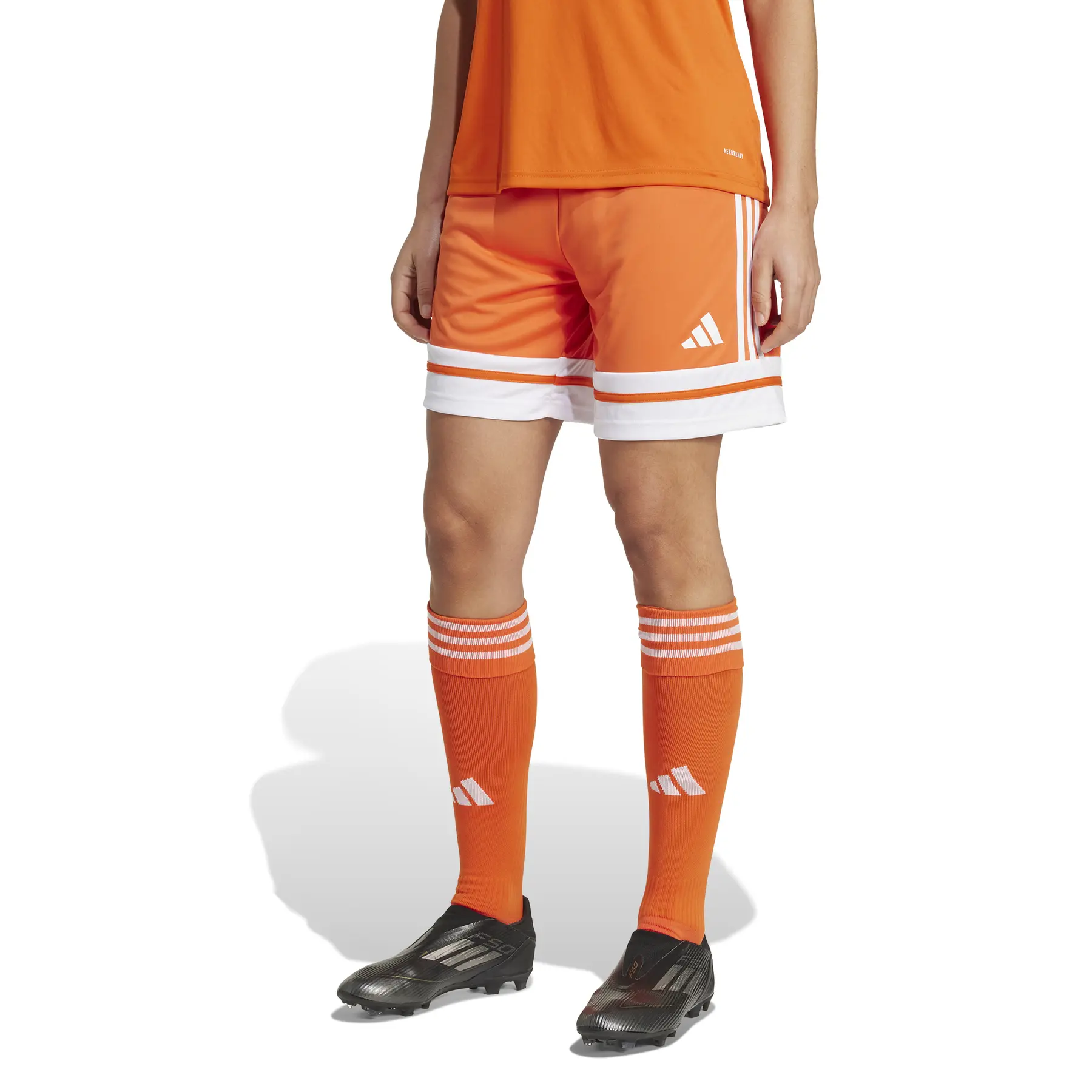 Shorts für Damen adidas Squadra25 - Farbe: Orange