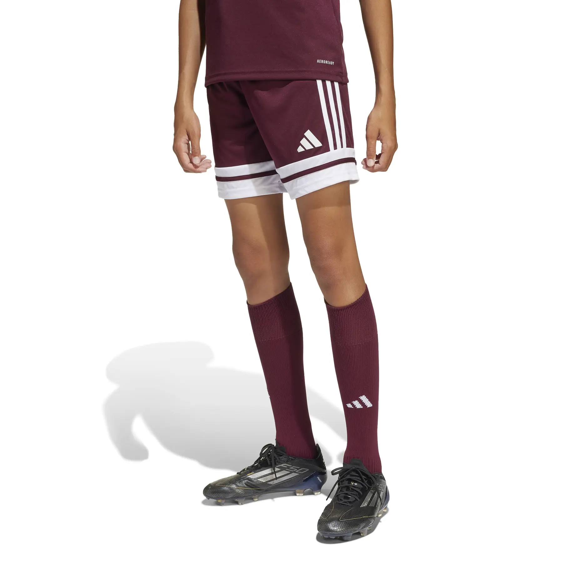 Shorts für Kinder adidas Squadra25 - Farbe: Rot