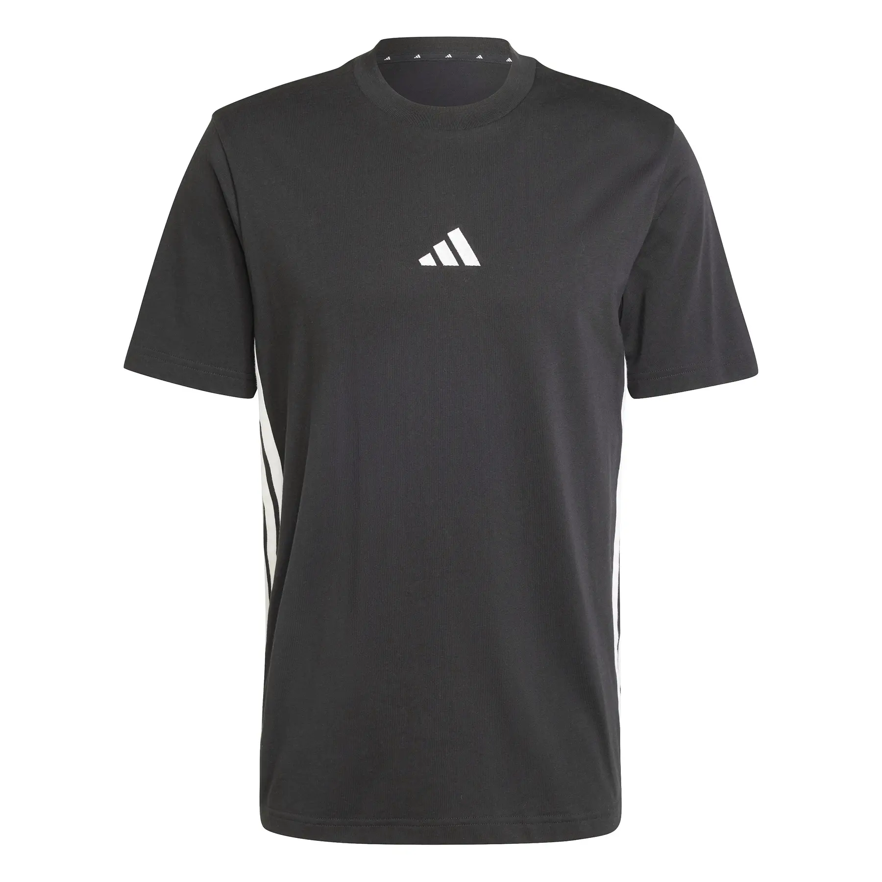 T-shirt van eenvoudige jersey adidas Essentials 3-Stripes