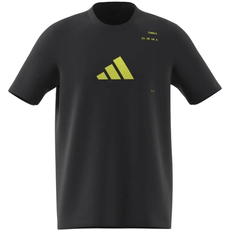 Adidas Uomo Nero T-Shirt Tns Cat Graphic