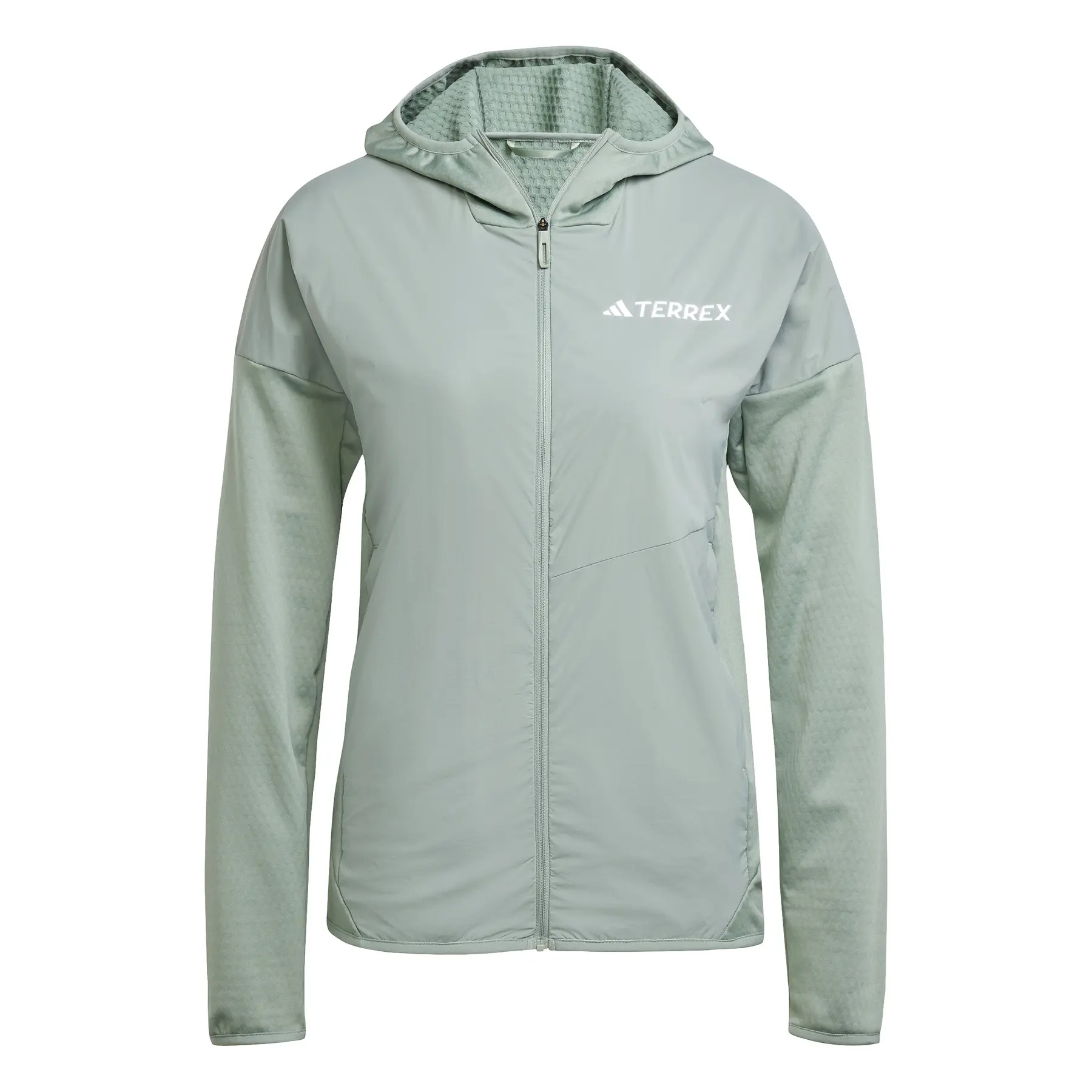 Dames wandeljack met capuchon adidas Terrex Xperior Climawarm+ Wind Light