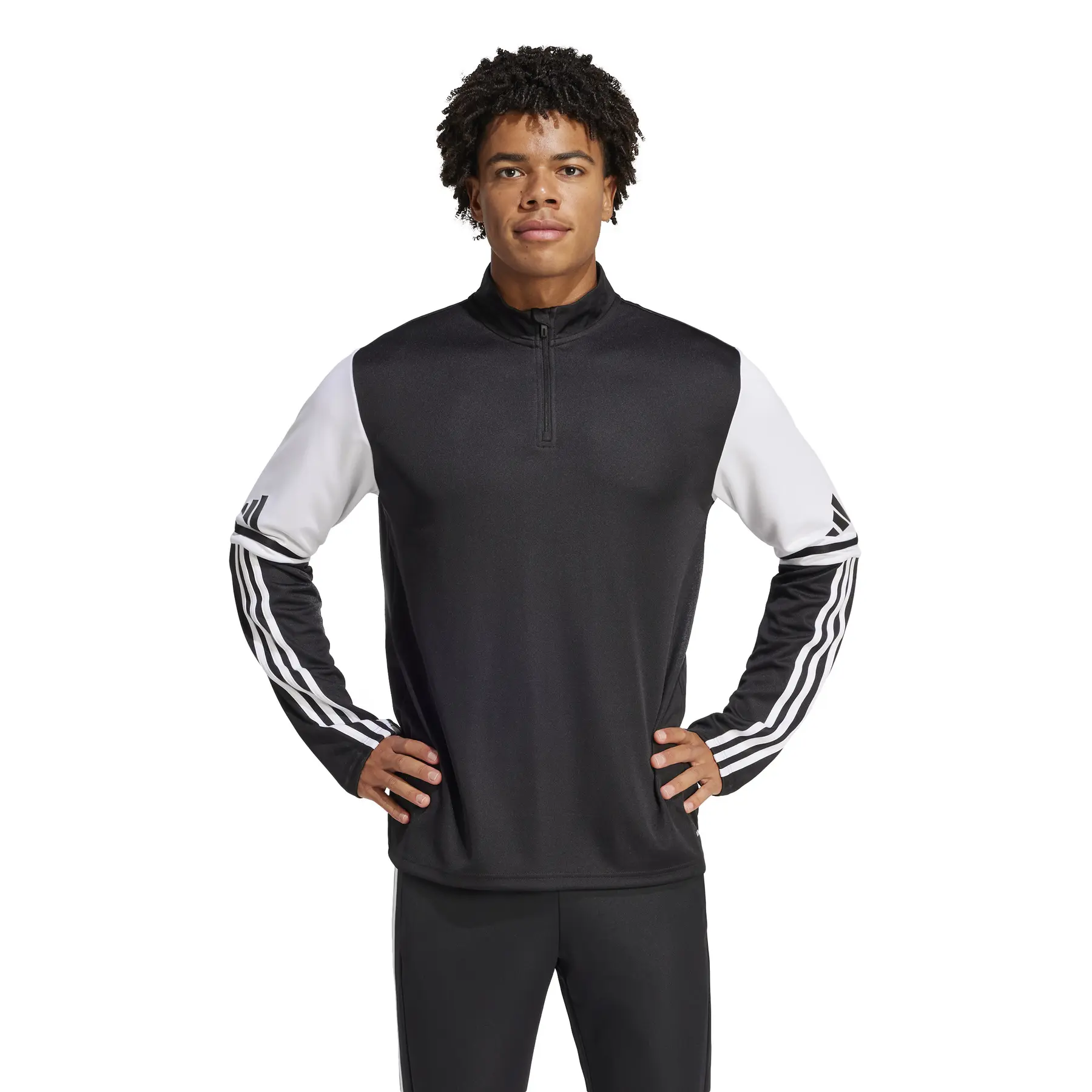 Trainingsoberteil adidas Squadra25 - Farbe: Schwarz