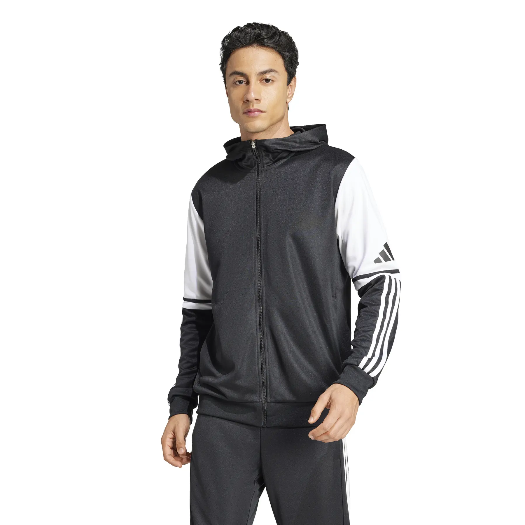 Giacca sportiva con cappuccio adidas Squadra25