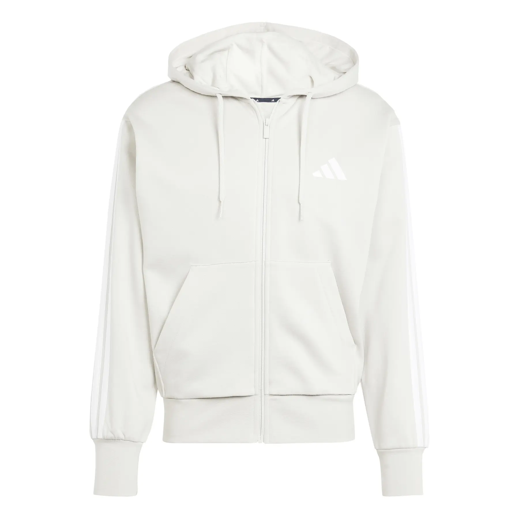 Sudadera con capucha adidas Essentials 3-Stripes Fleece
