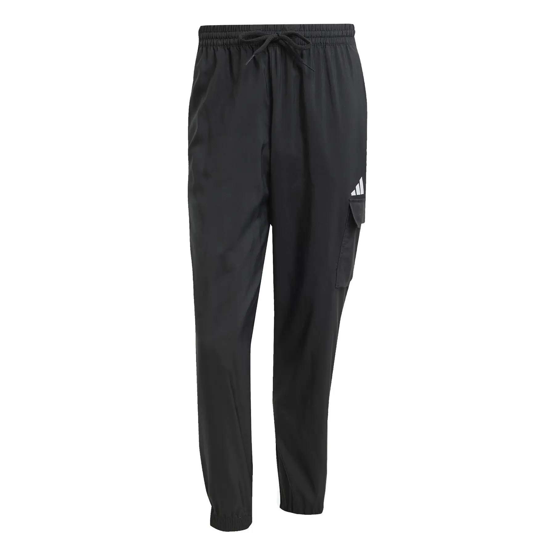 Adidas Hombre Negro Pantalón De Chándal Essentials Small Logo