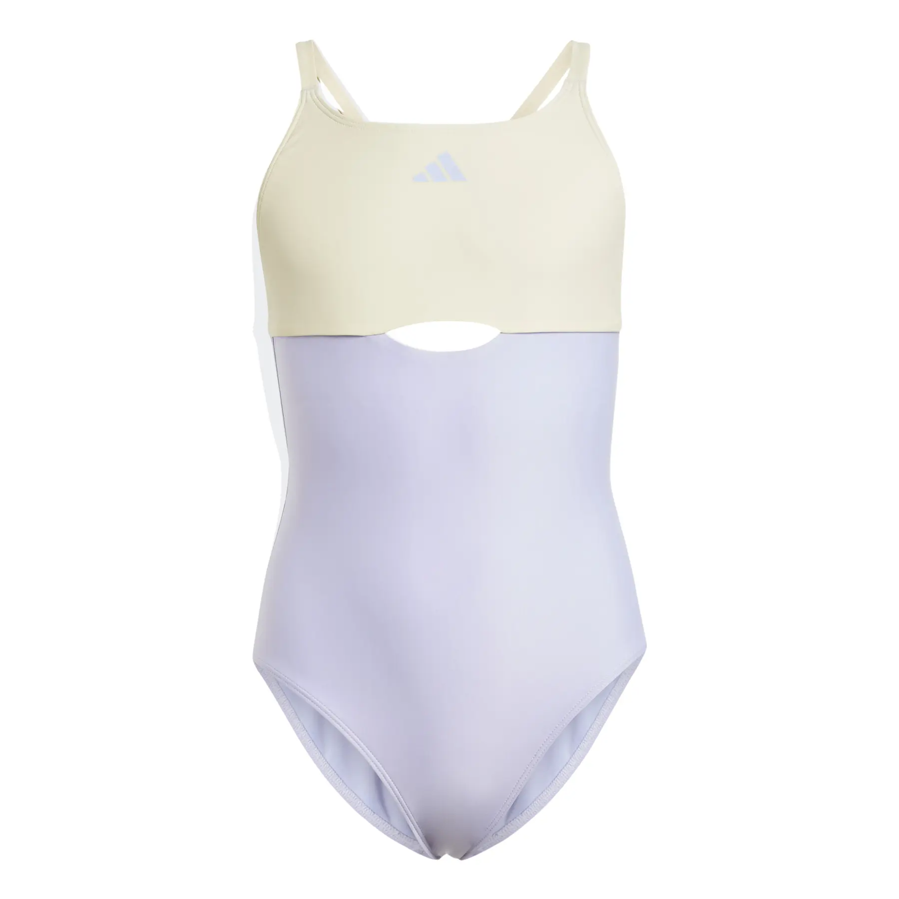 Mädchen Einteiler Badeanzug mit X-Rücken adidas Colorblock