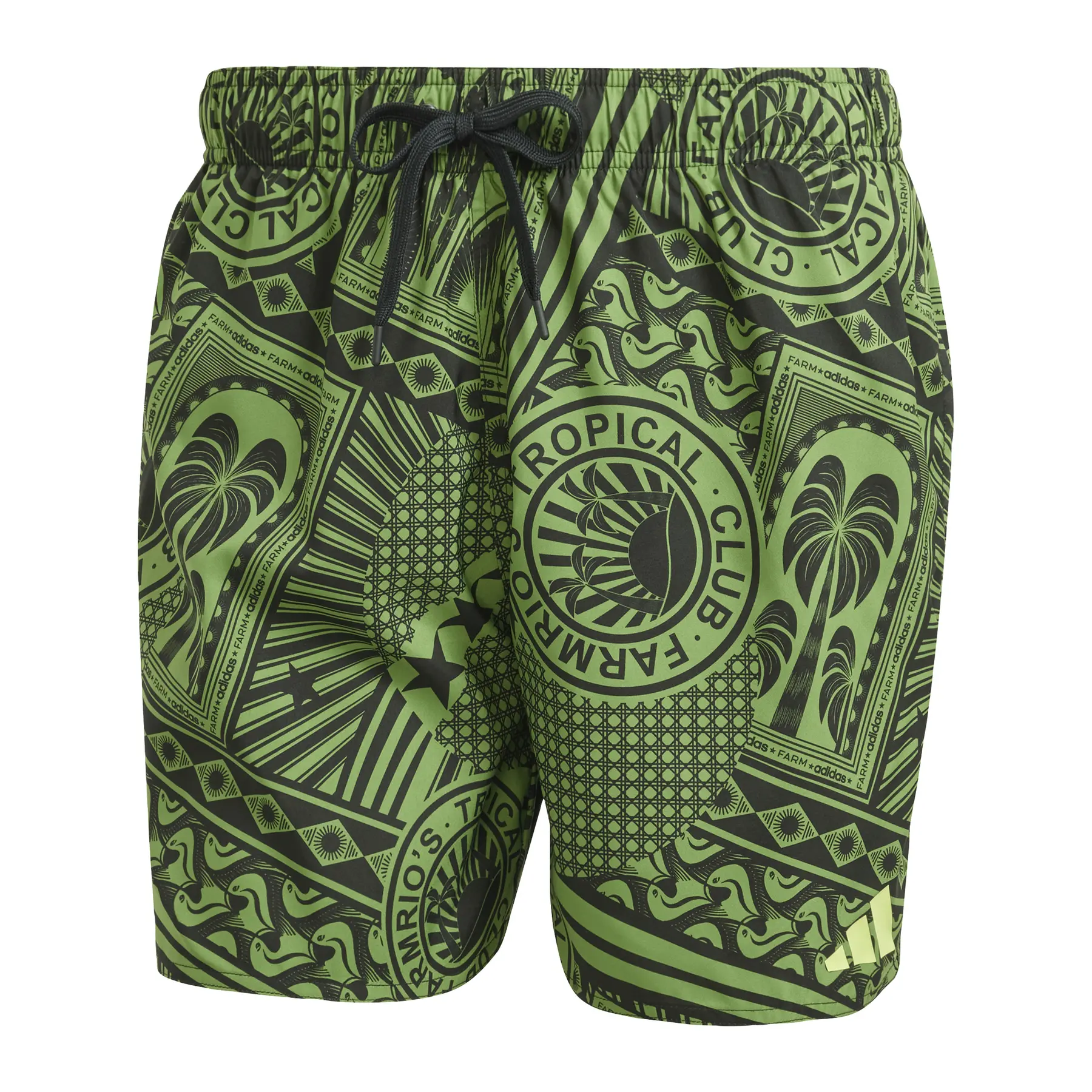 Custome da bagno uomo adidas Farm 3-Stripes 5"