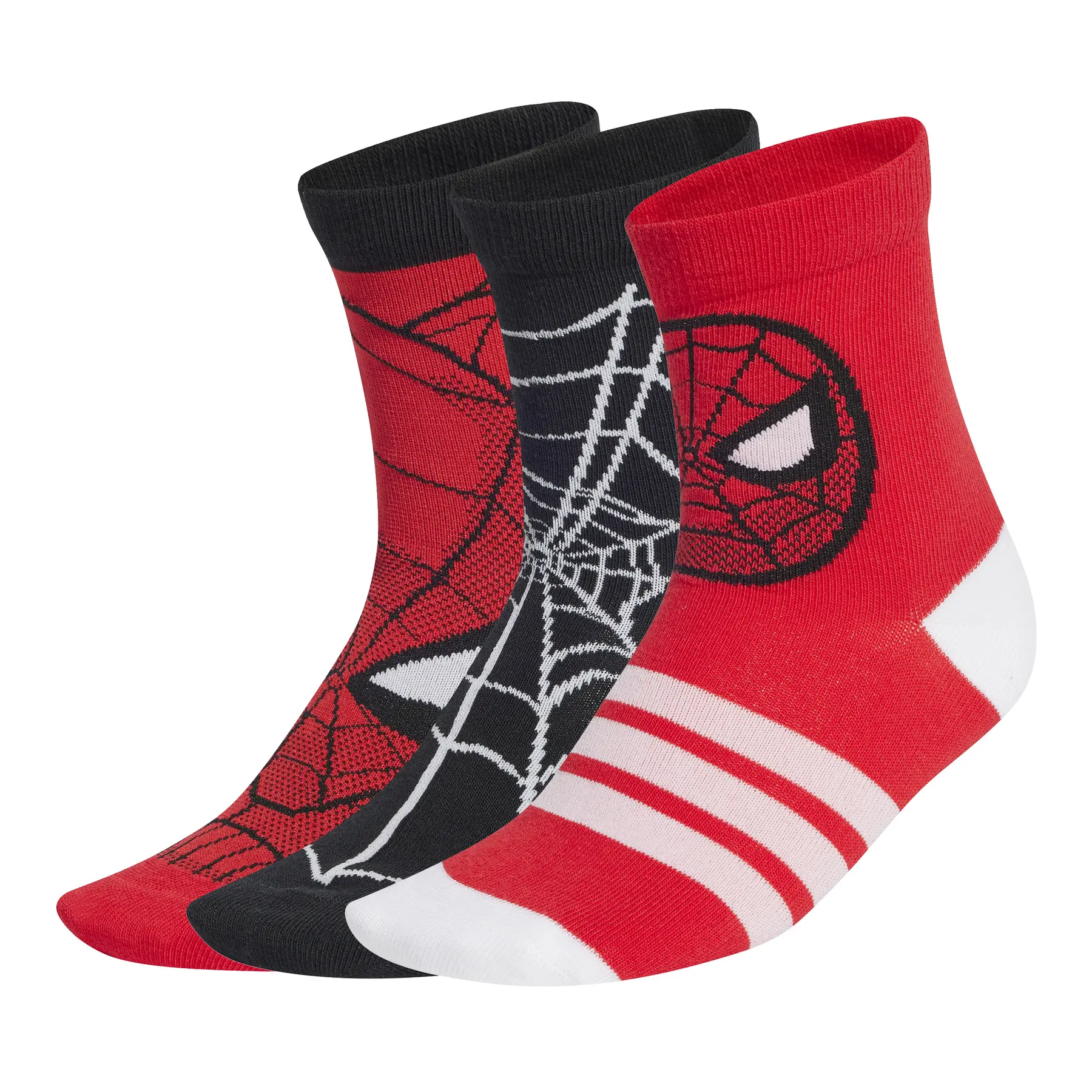 Baby-Socken adidas Marvel Spider-Man - Farbe: Rot