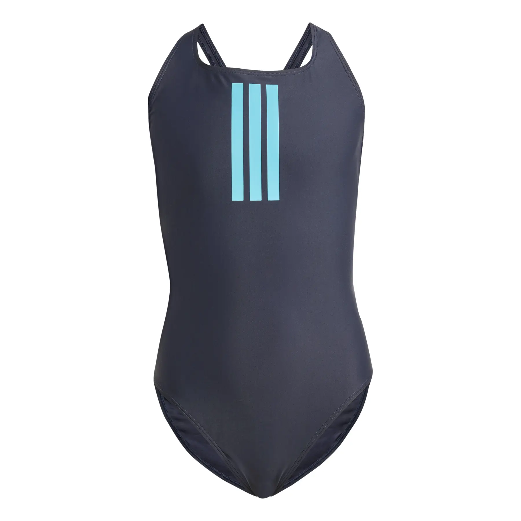 Einteiler Badeanzug Damen mit V-Ausschnitt hinten adidas 3-Stripes