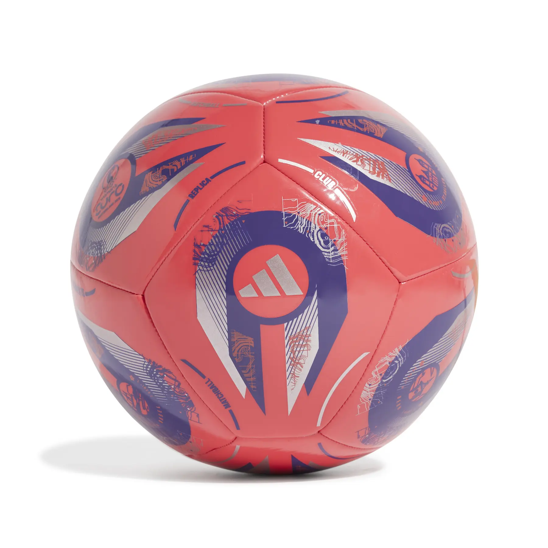 Fußball adidas Women Euro 2025 Club - Farbe: Rot