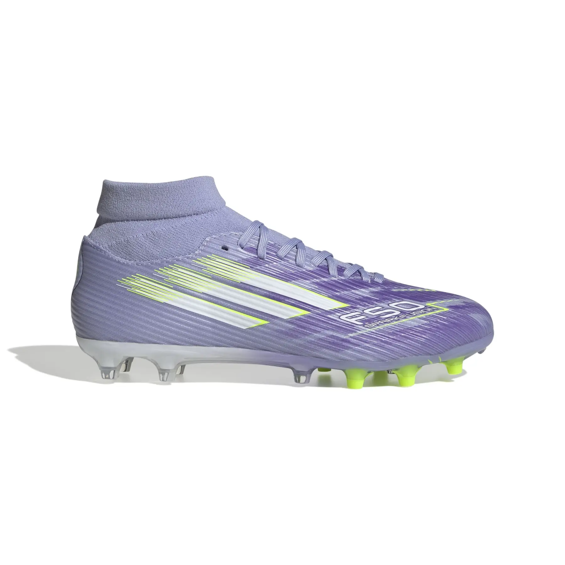 Fußballschuhe für Damen adidas F50 Sparkfusion League FG/AG - Farbe: Lila