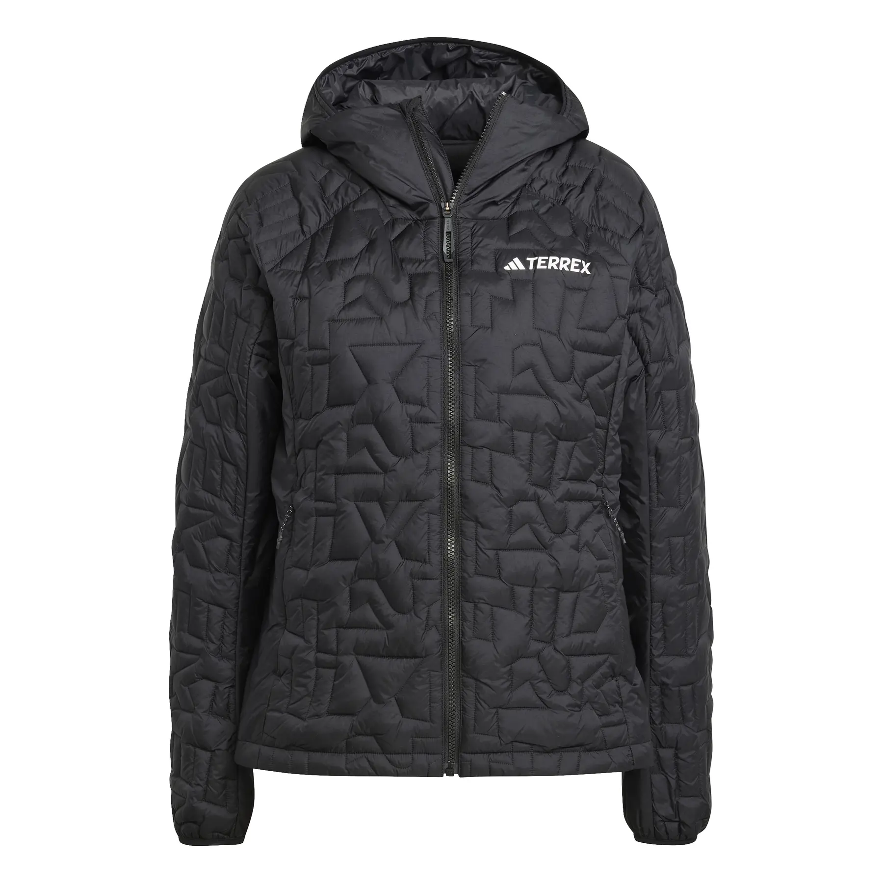 Plumífero holgada con capucha para mujer adidas Terrex Xperior Primaloft