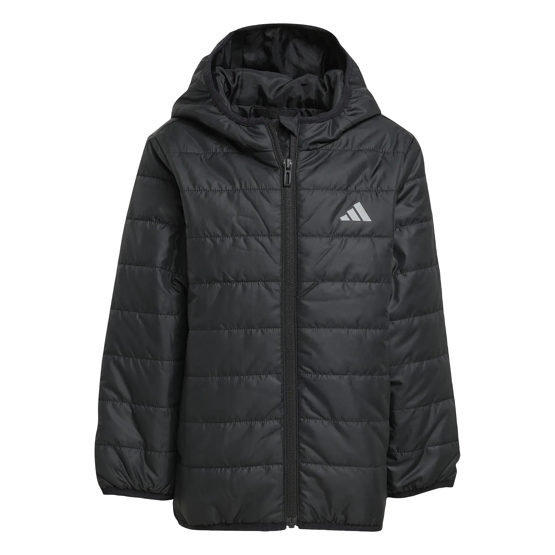 Adidas Unisex Niño Negro Plumífero Infantil Essentials Light