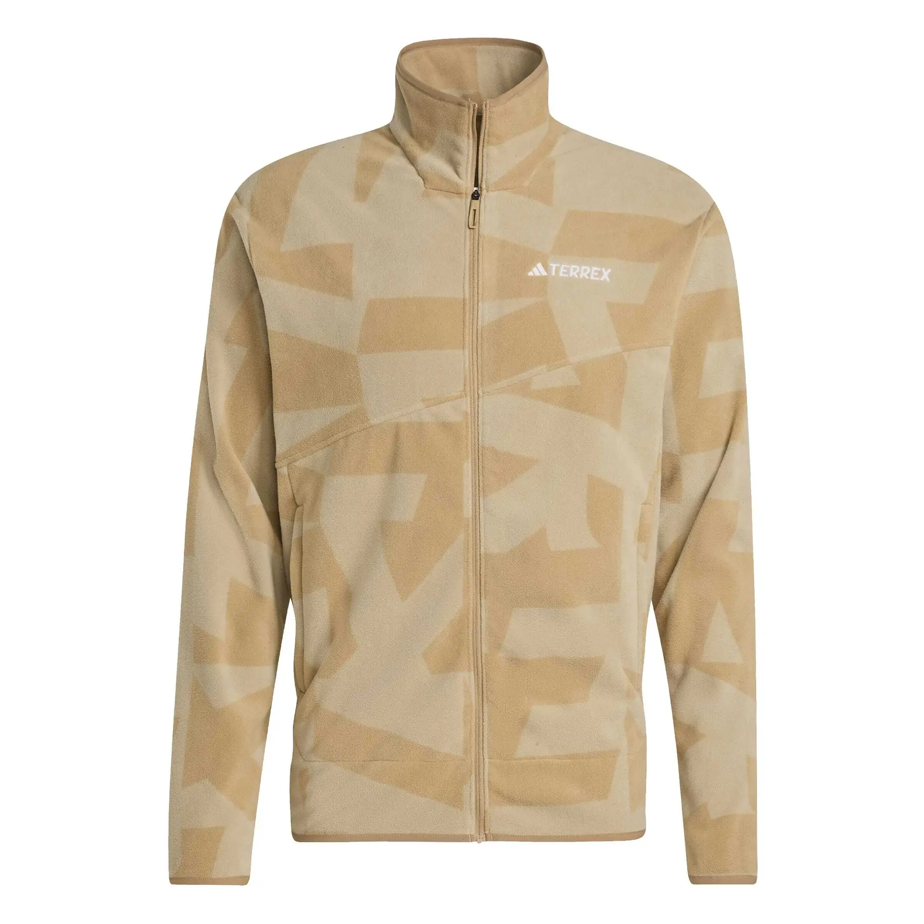 Geprinte fleecejack. adidas Terrex Multi
