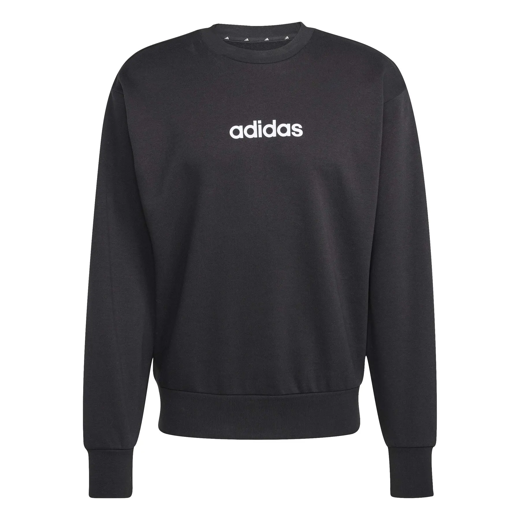 Pullover adidas Essentials Linear Fleece - Farbe: Schwarz