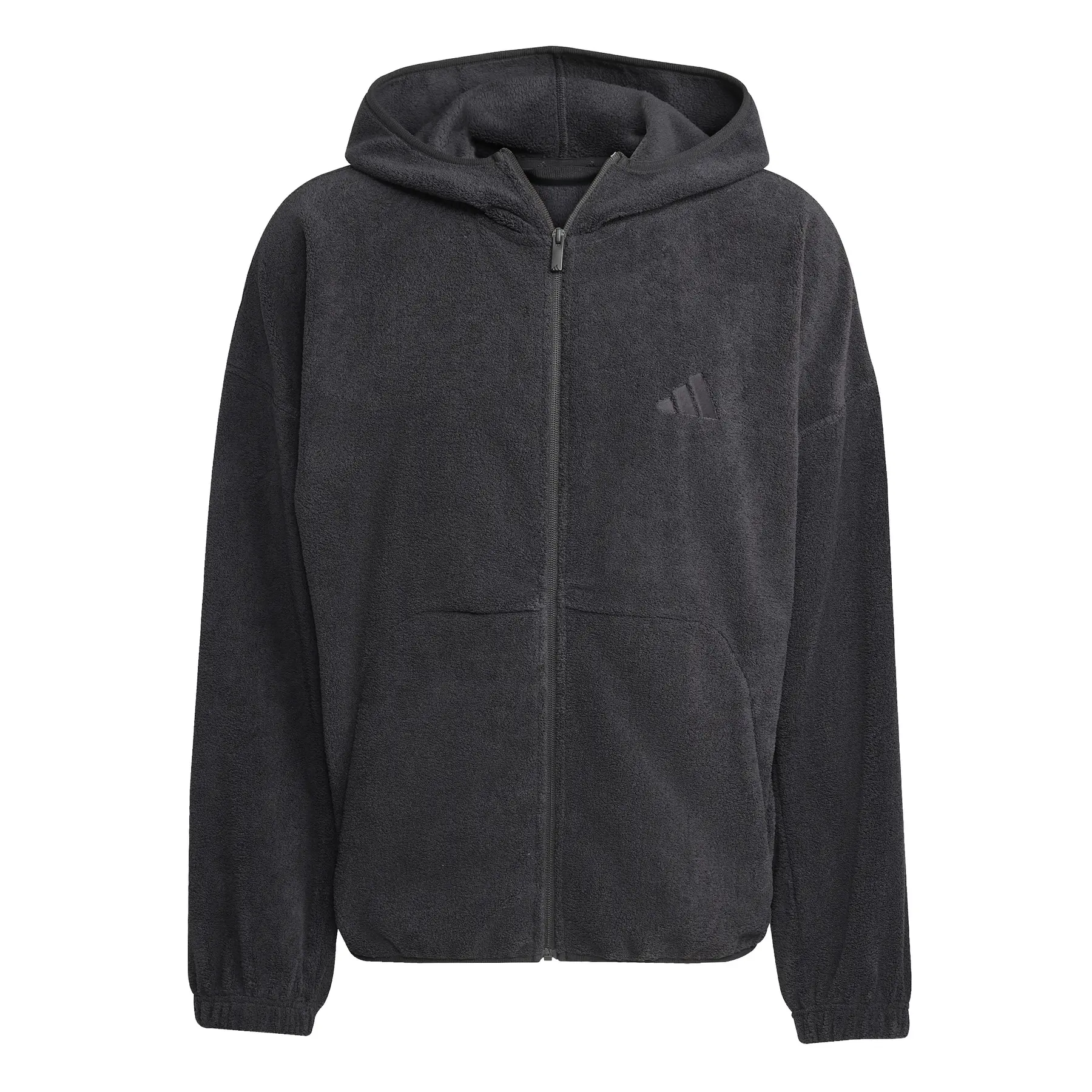 Felpa con cerniera adidas Future Icons Logo Low Pile