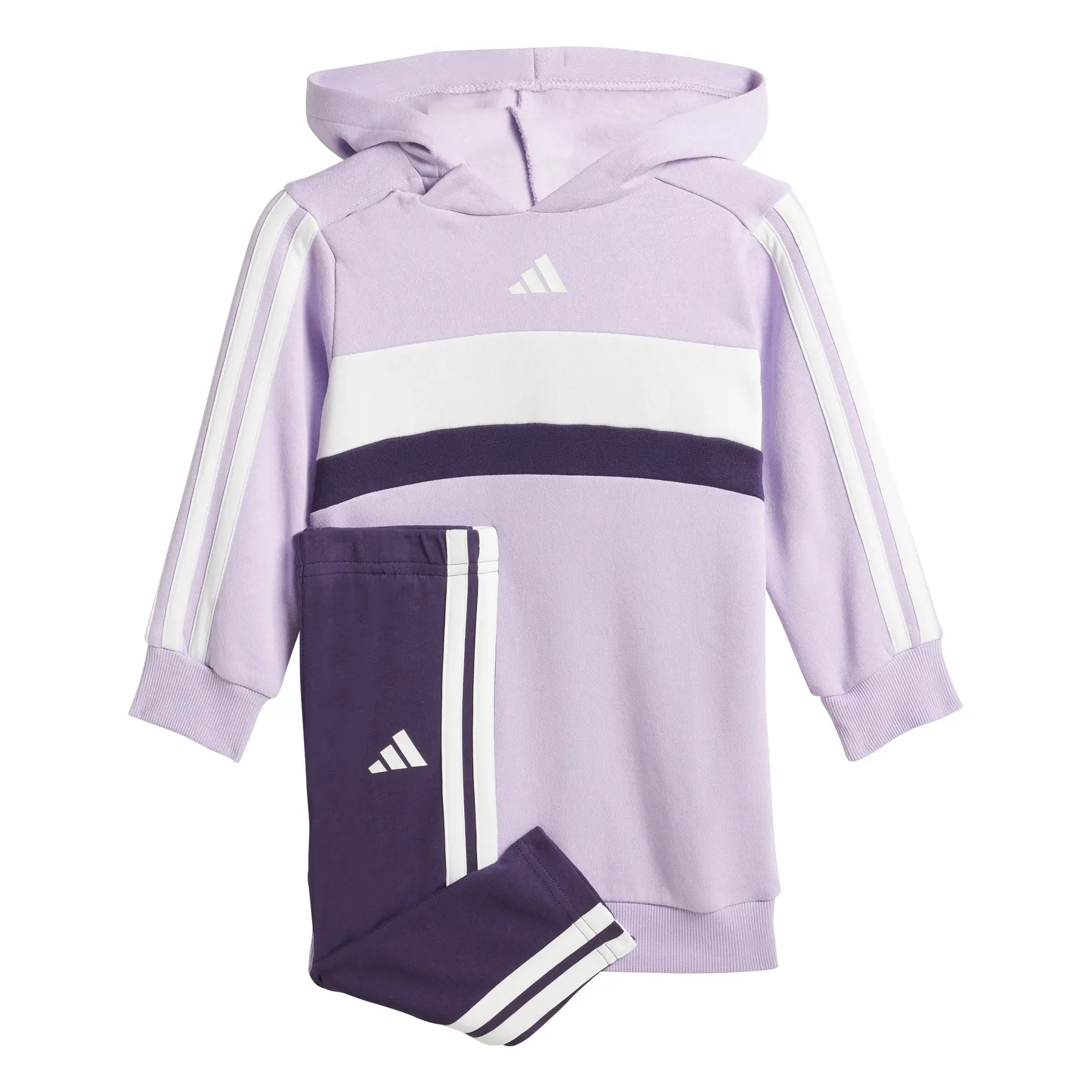 Trainingspak voor babymeisjes adidas Tiberio 3-Stripes