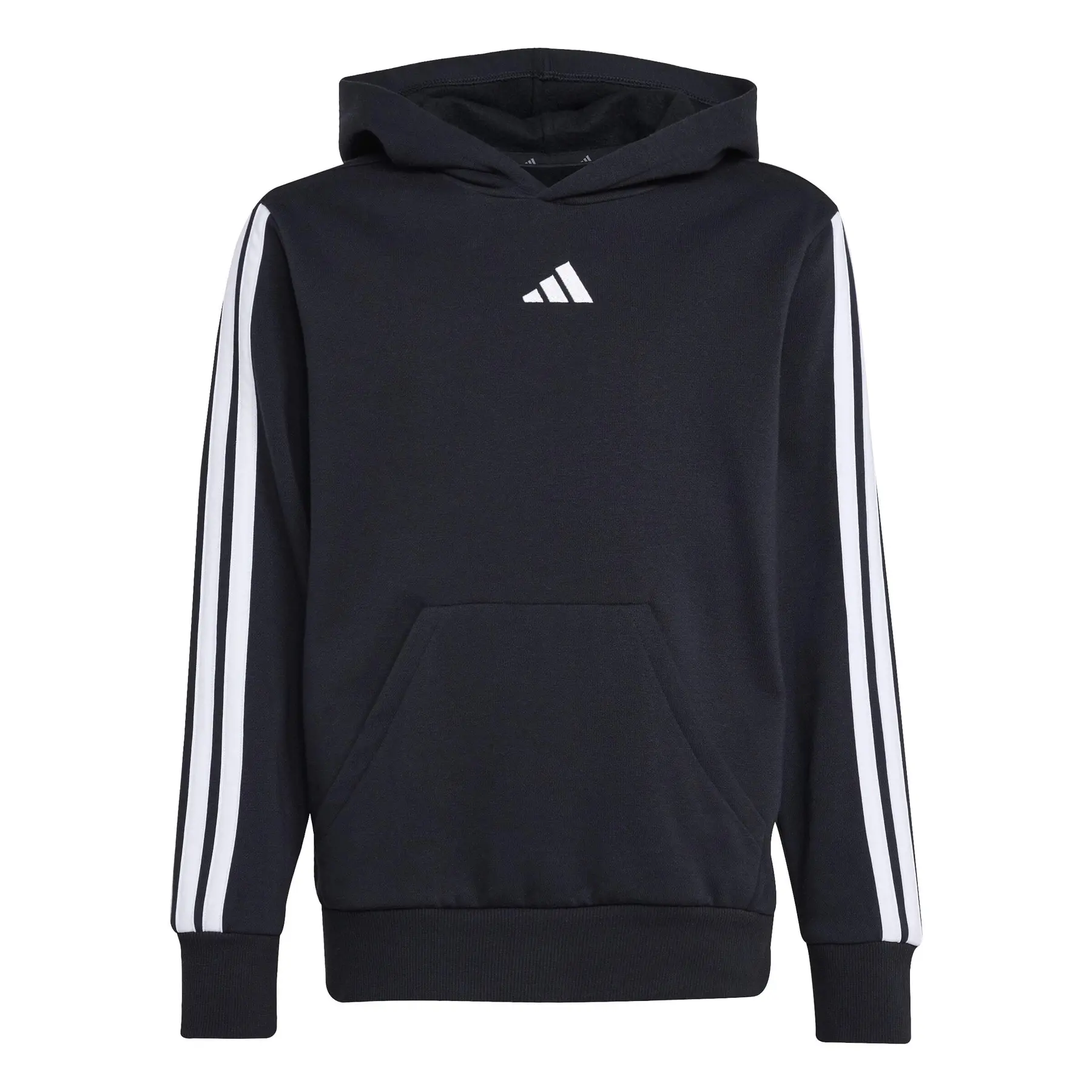 Felpa con cappuccio per bambini adidas Essentials 3-Stripes Fleece