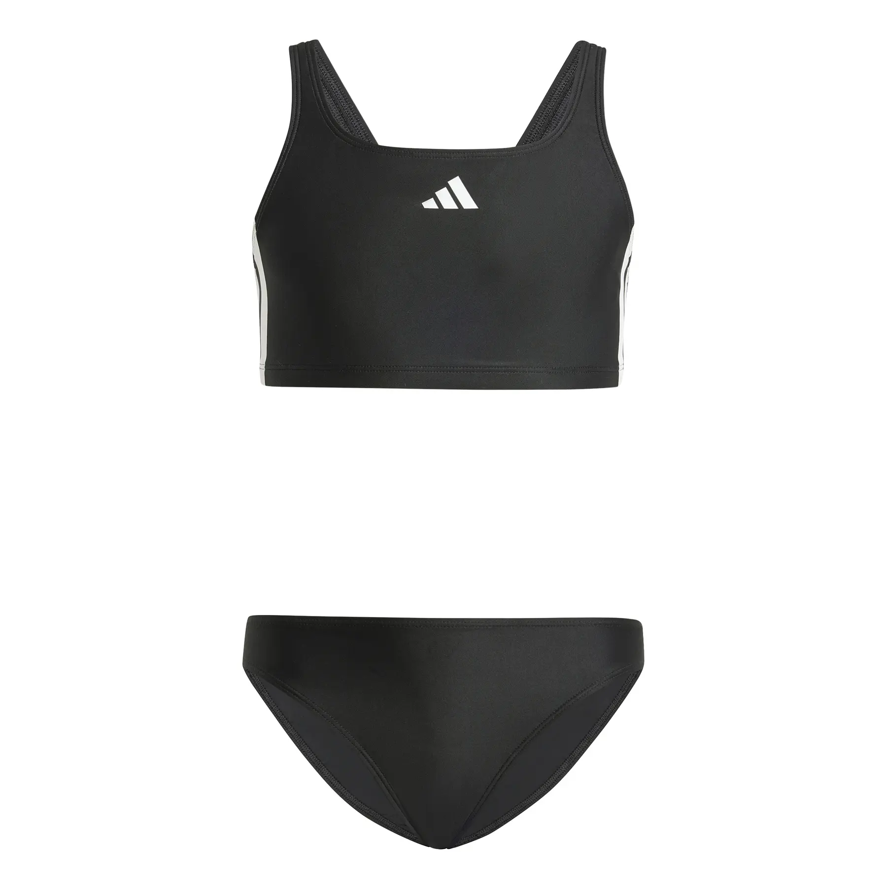 Bikini für Mädchen adidas V-Back 3-Stripes