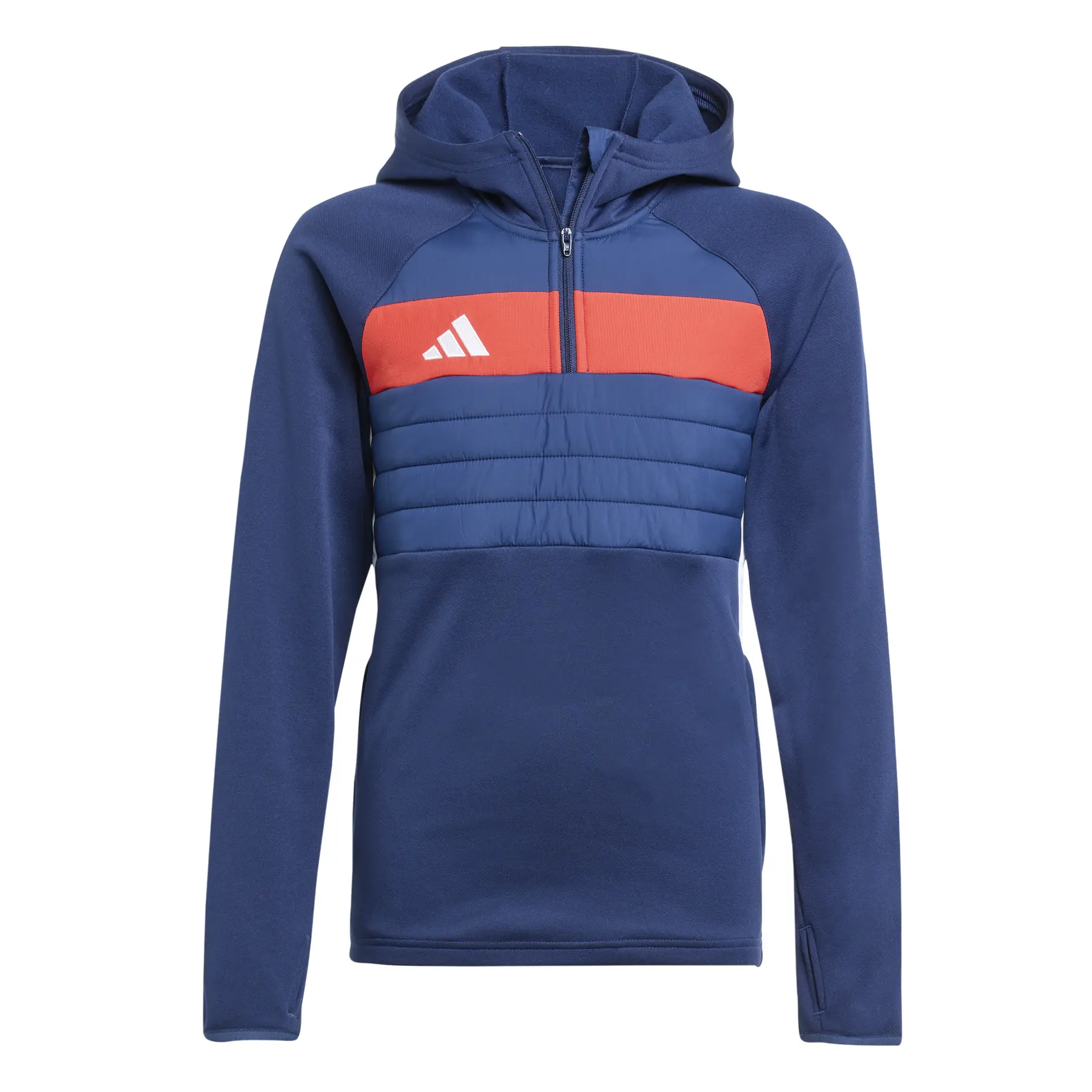 Kinder-Trainingsjacke adidas Tiro 25 Essentials Winterized - Farbe: Blau