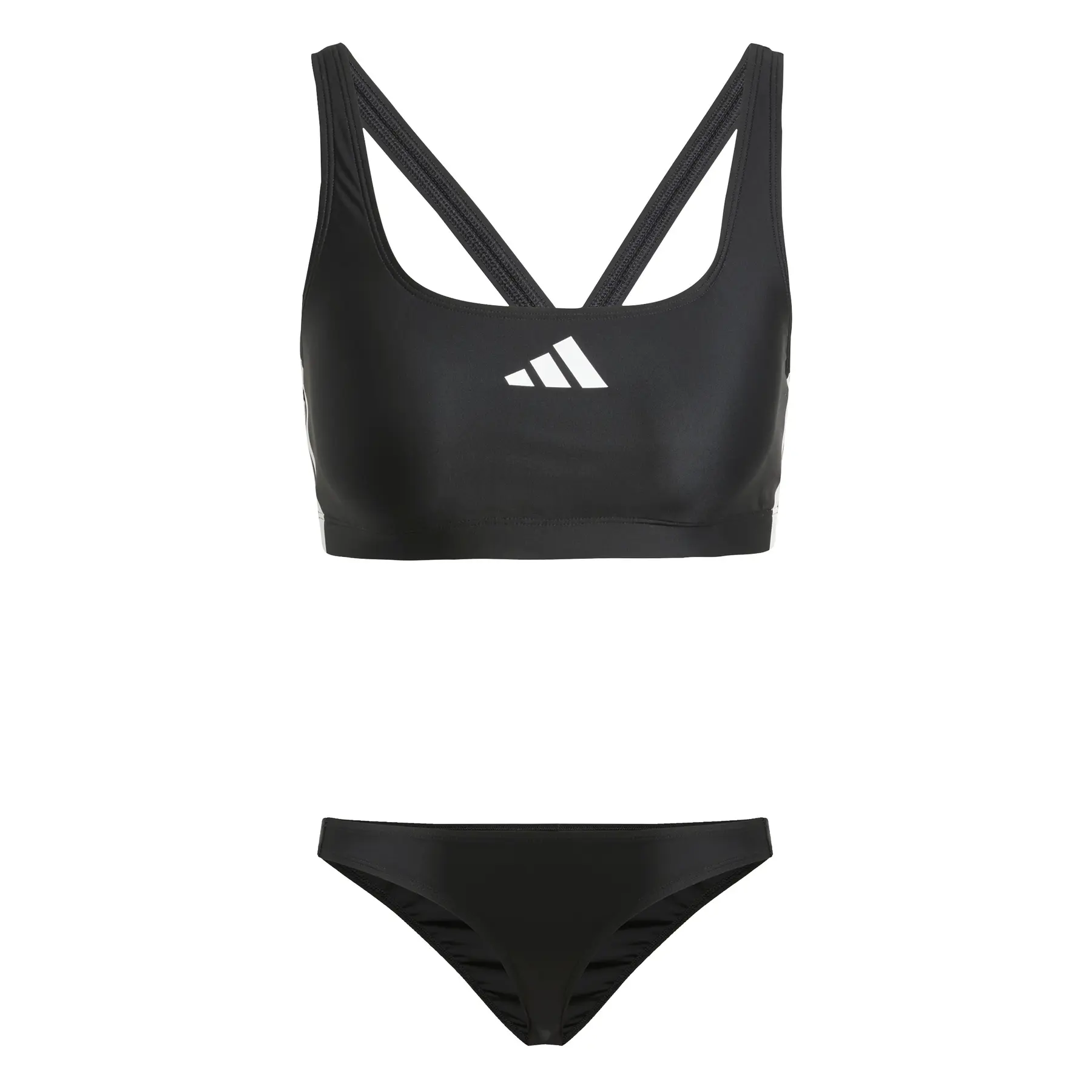 adidas - 3-Streifen V-Back Bikini Damen black