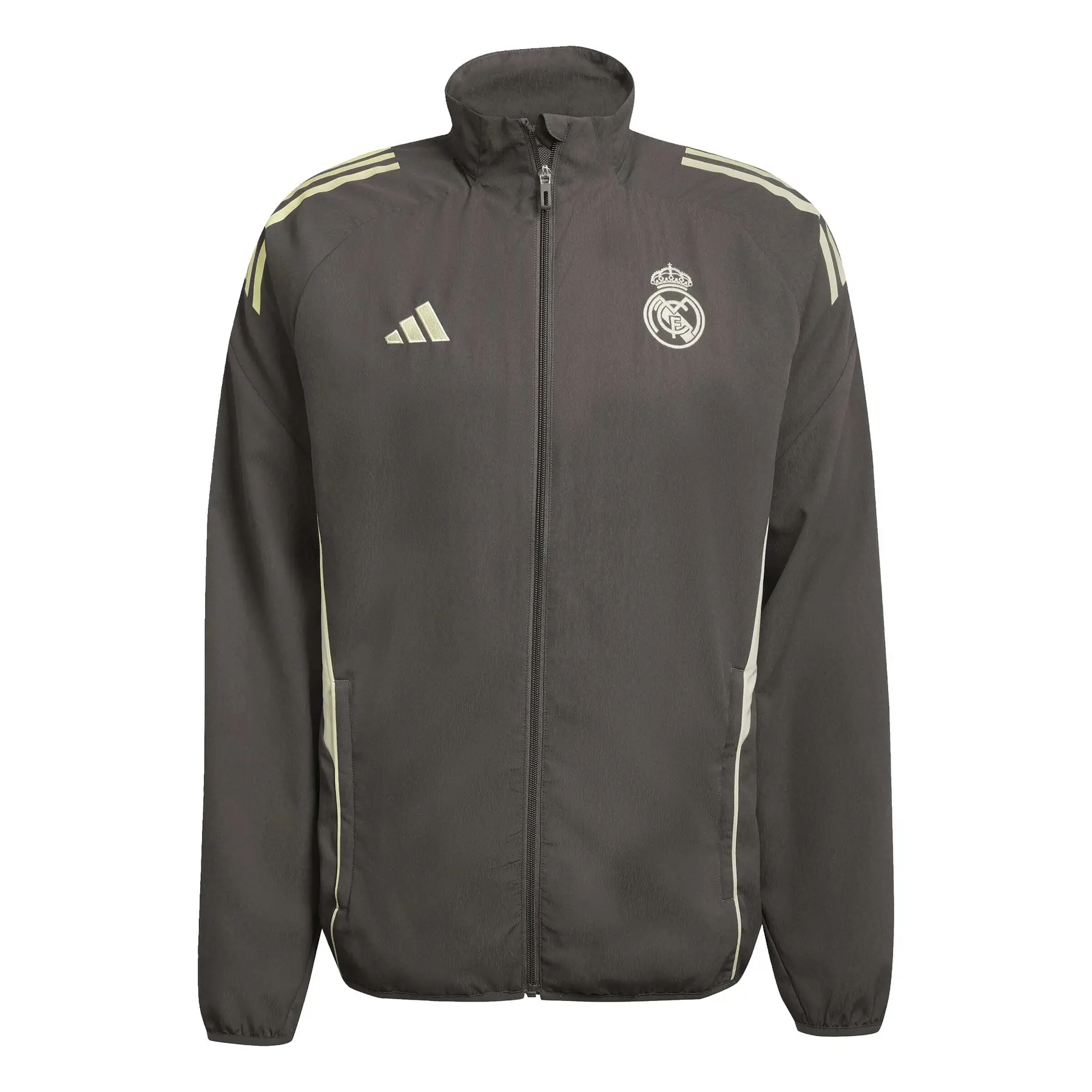Prematch Trainingsjacke Real Madrid 2025/26 - Farbe: Grau
