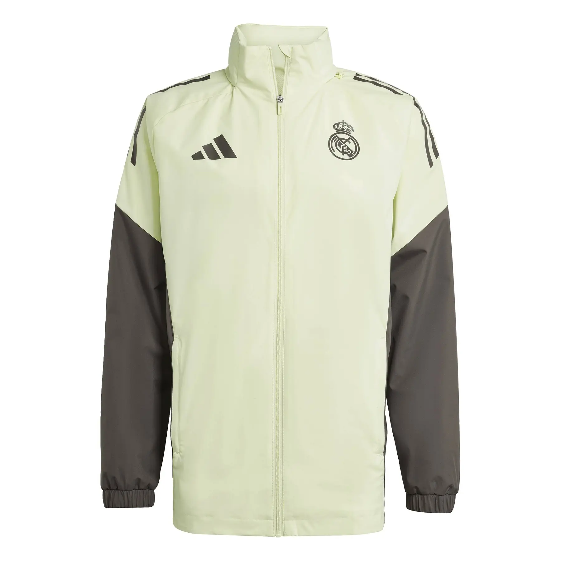 Real Madrid Outdoor Trainingsjacke 2025/26 - Farbe: Grün