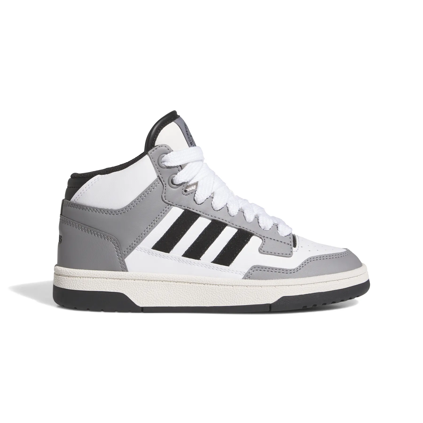 Kinder schuhe adidas Rapid Court Mid - Farbe: Grau
