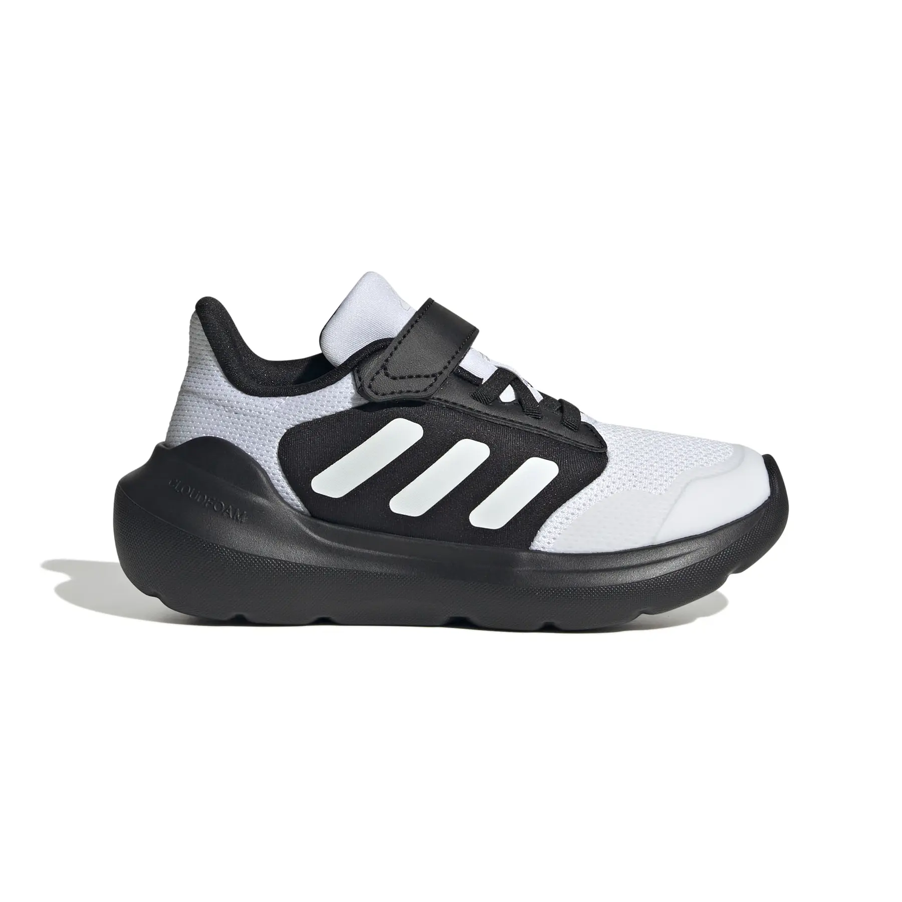 Klettschuhe für Kinder adidas Tensaur Run 3.0 - Farbe: Schwarz