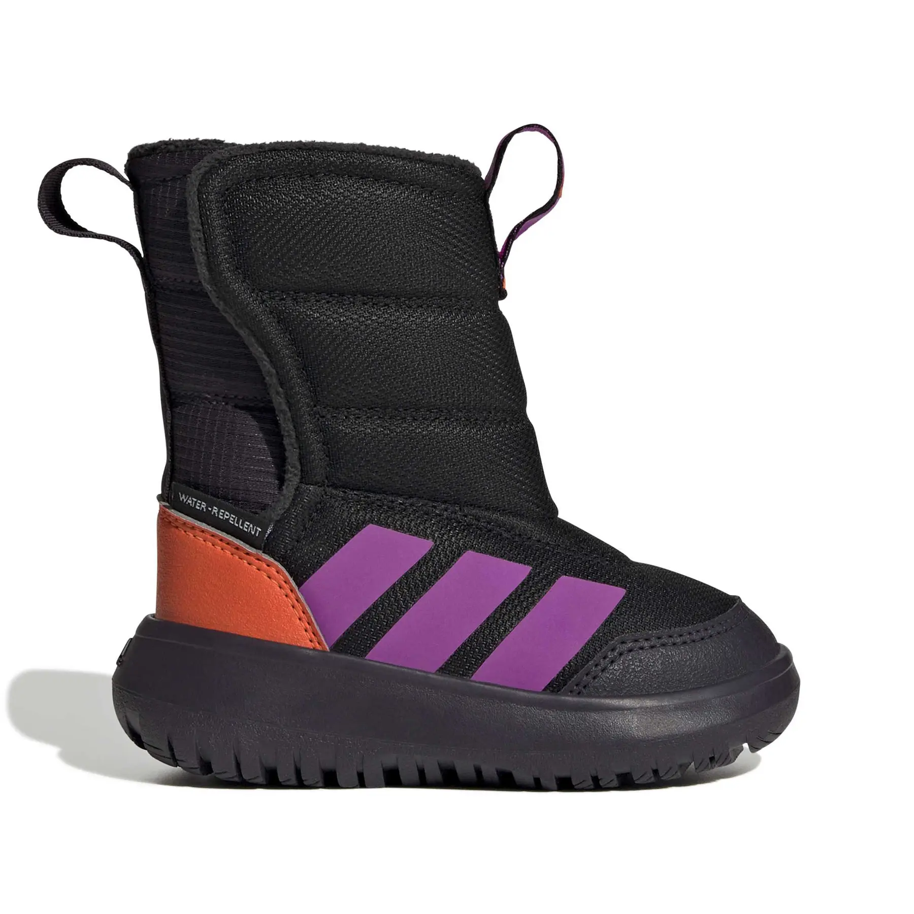 Sneakers für Babys adidas Winterplay - Farbe: Schwarz